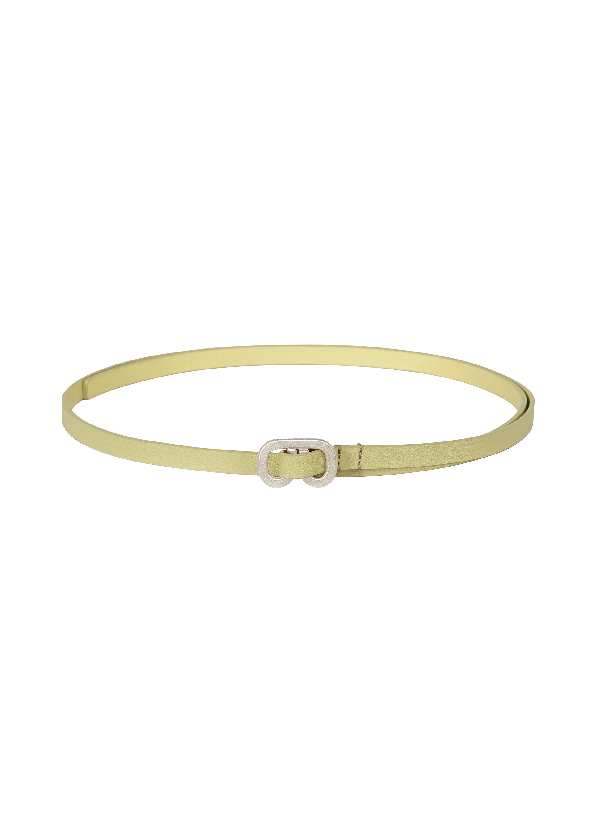 Issey Miyake Solid Leather Belt pásek černý