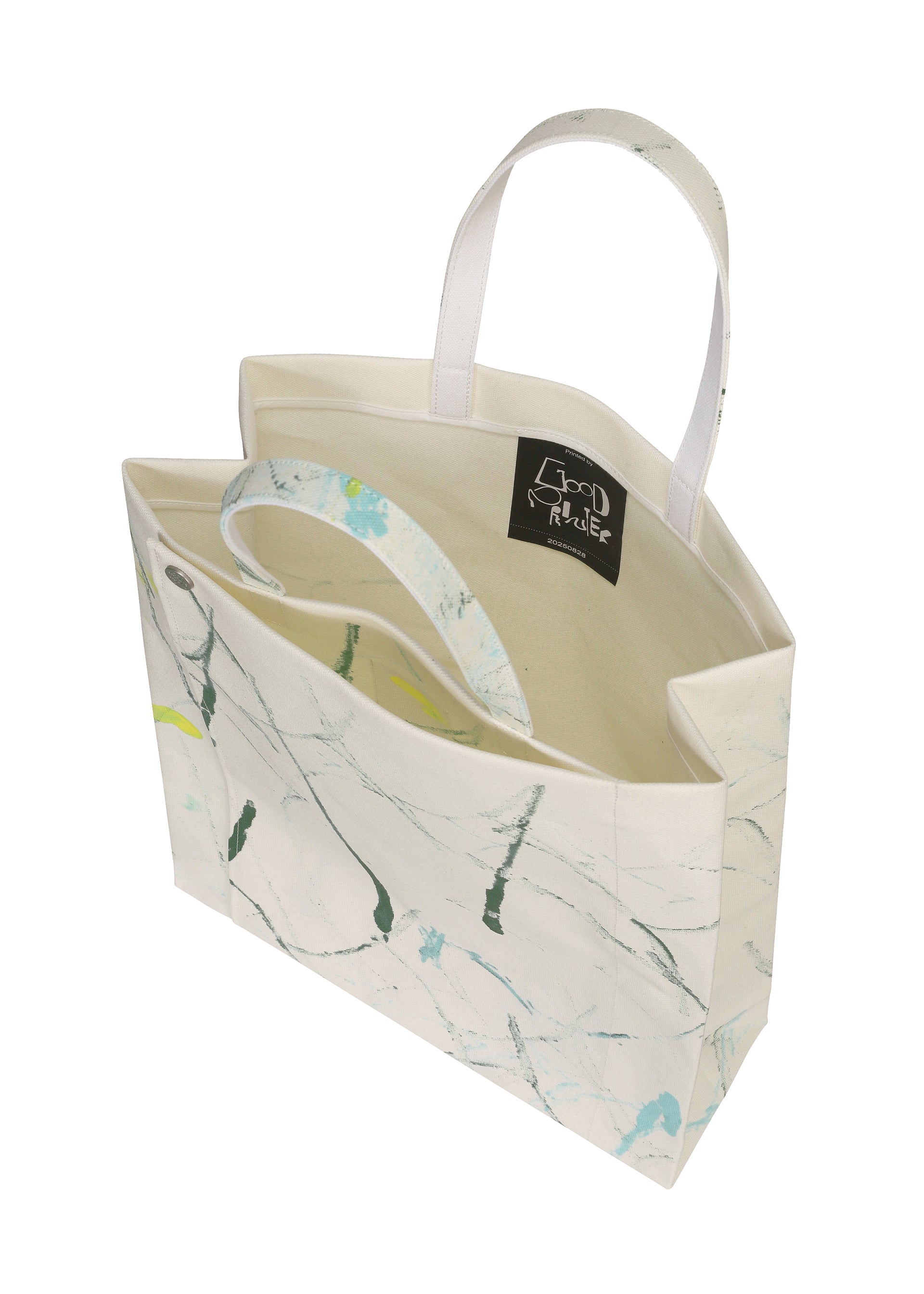 Issey Miyake Good Printer Shibuya tote oranžová