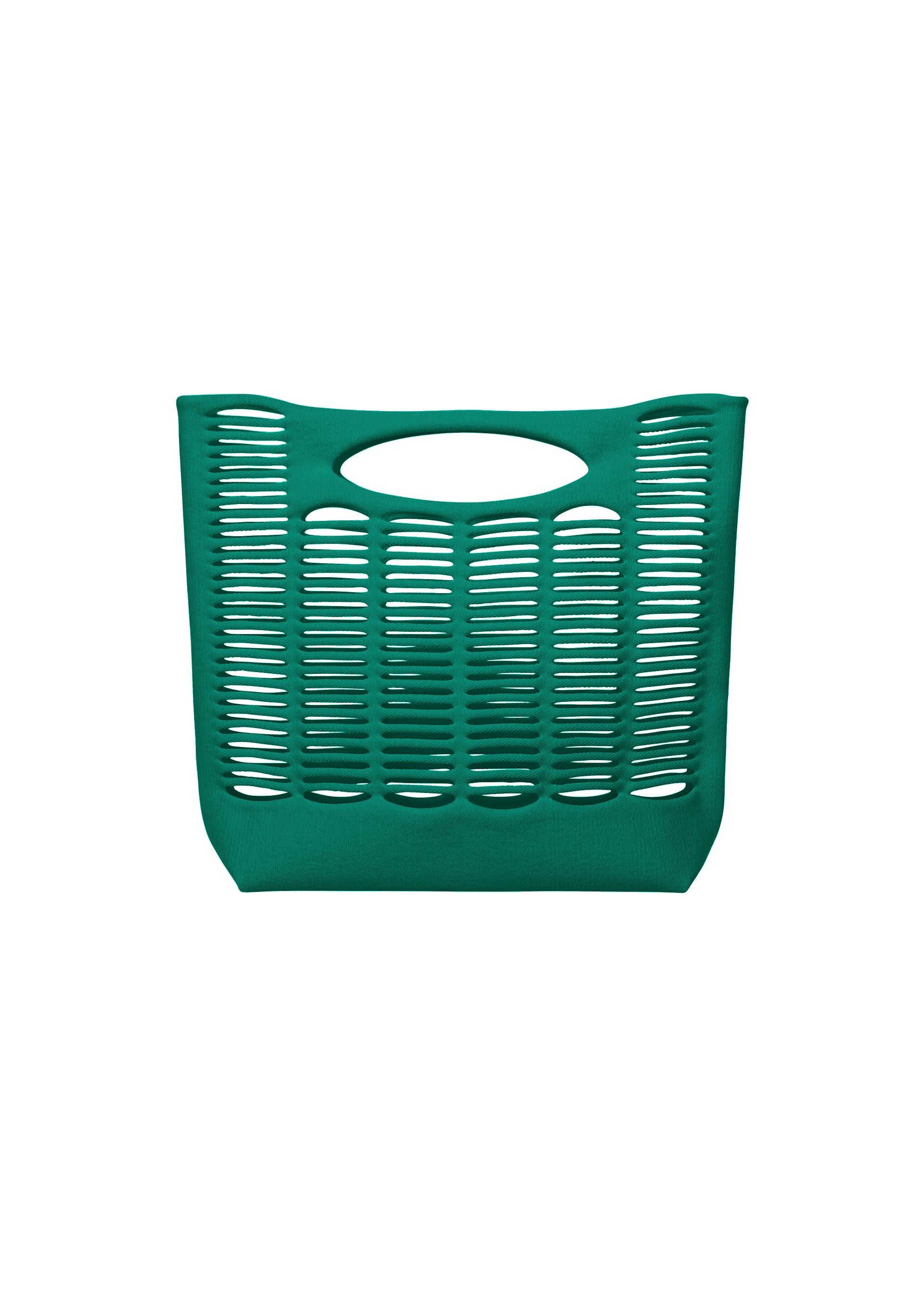 Issey Miyake Mokko tote oranžová pletená