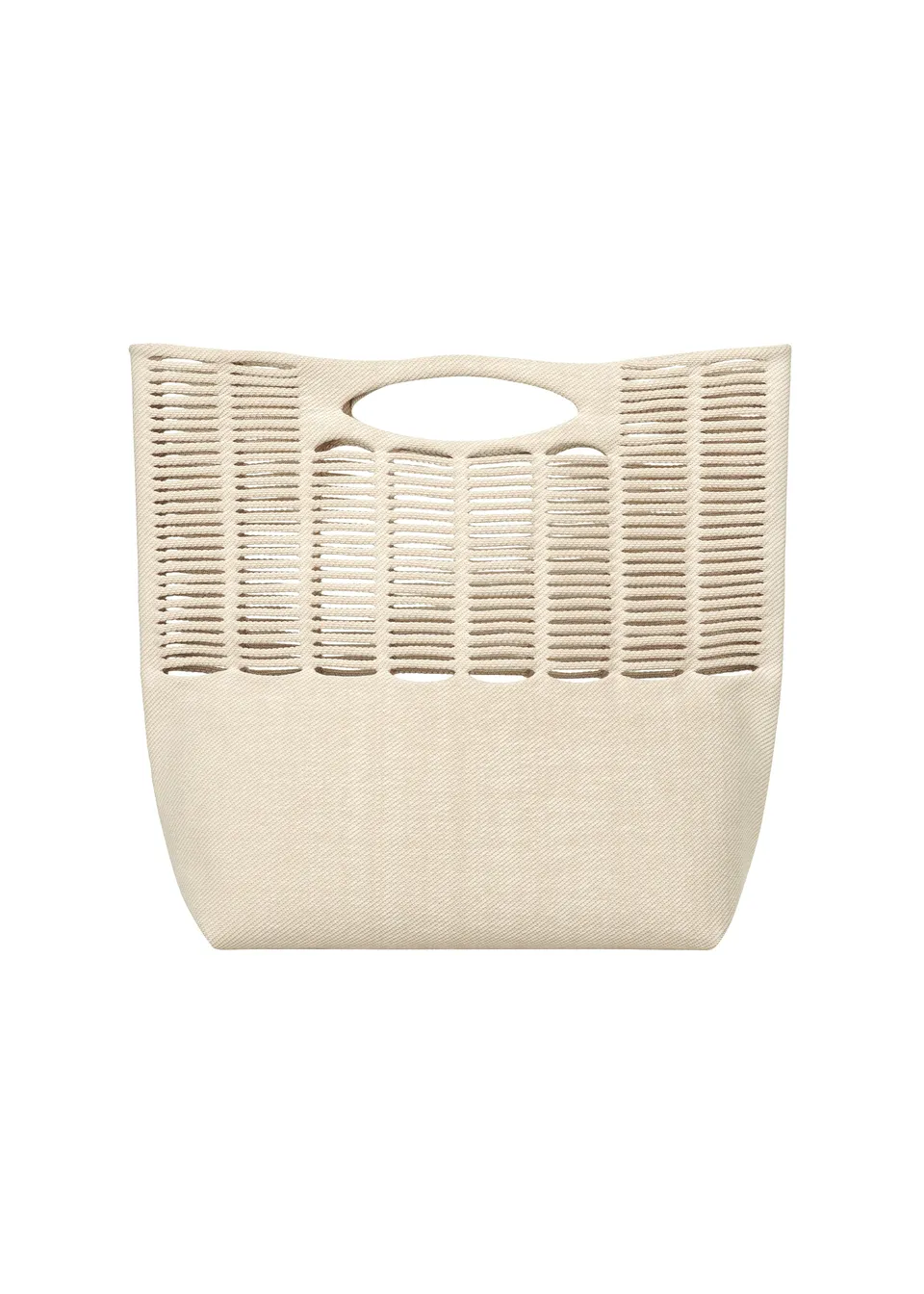 Issey Miyake MOKKO TWILL taška béžová pletená pratelná