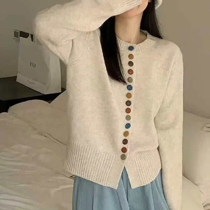 Norielle dámský pletený cardigan šedý S