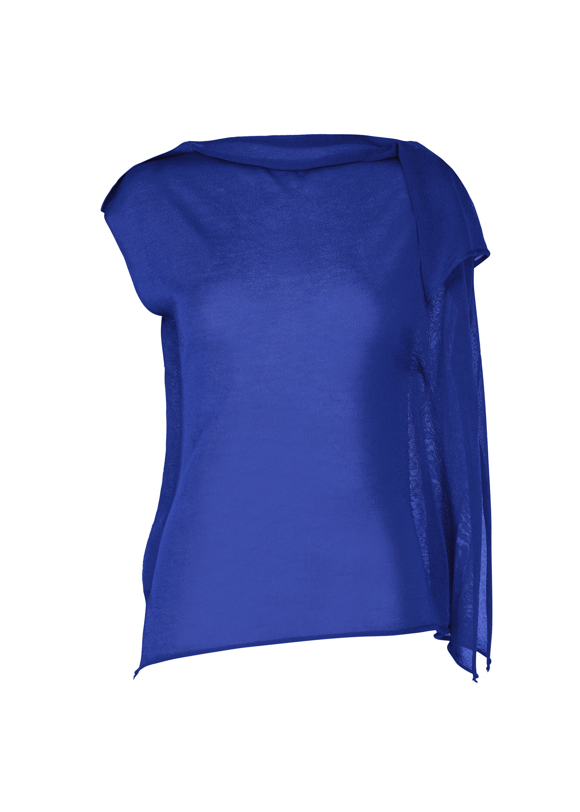Issey Miyake Concealed Knit pletený top bez rukávů