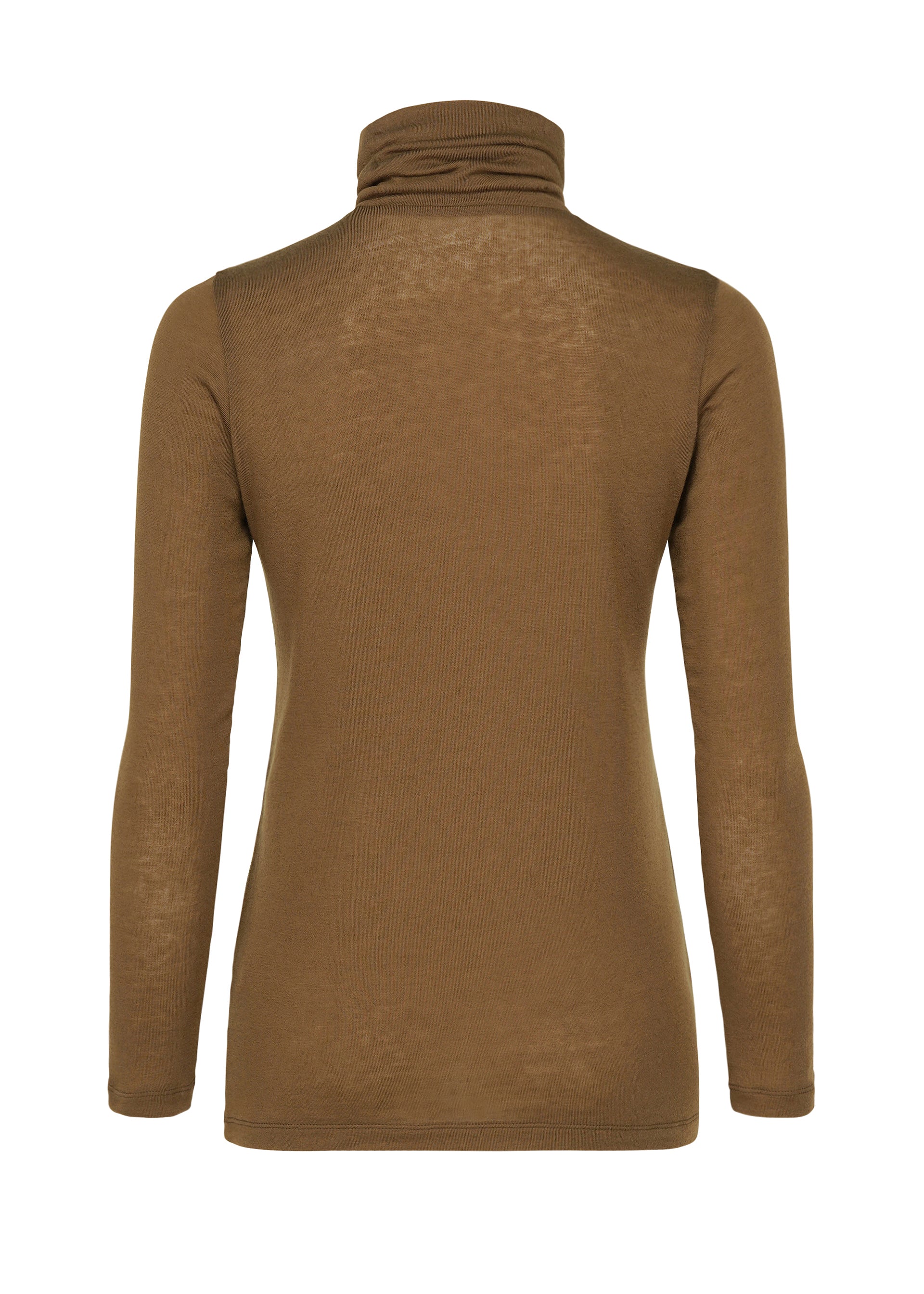 Issey Miyake Wool Mix Jersey rolák černý vlněný