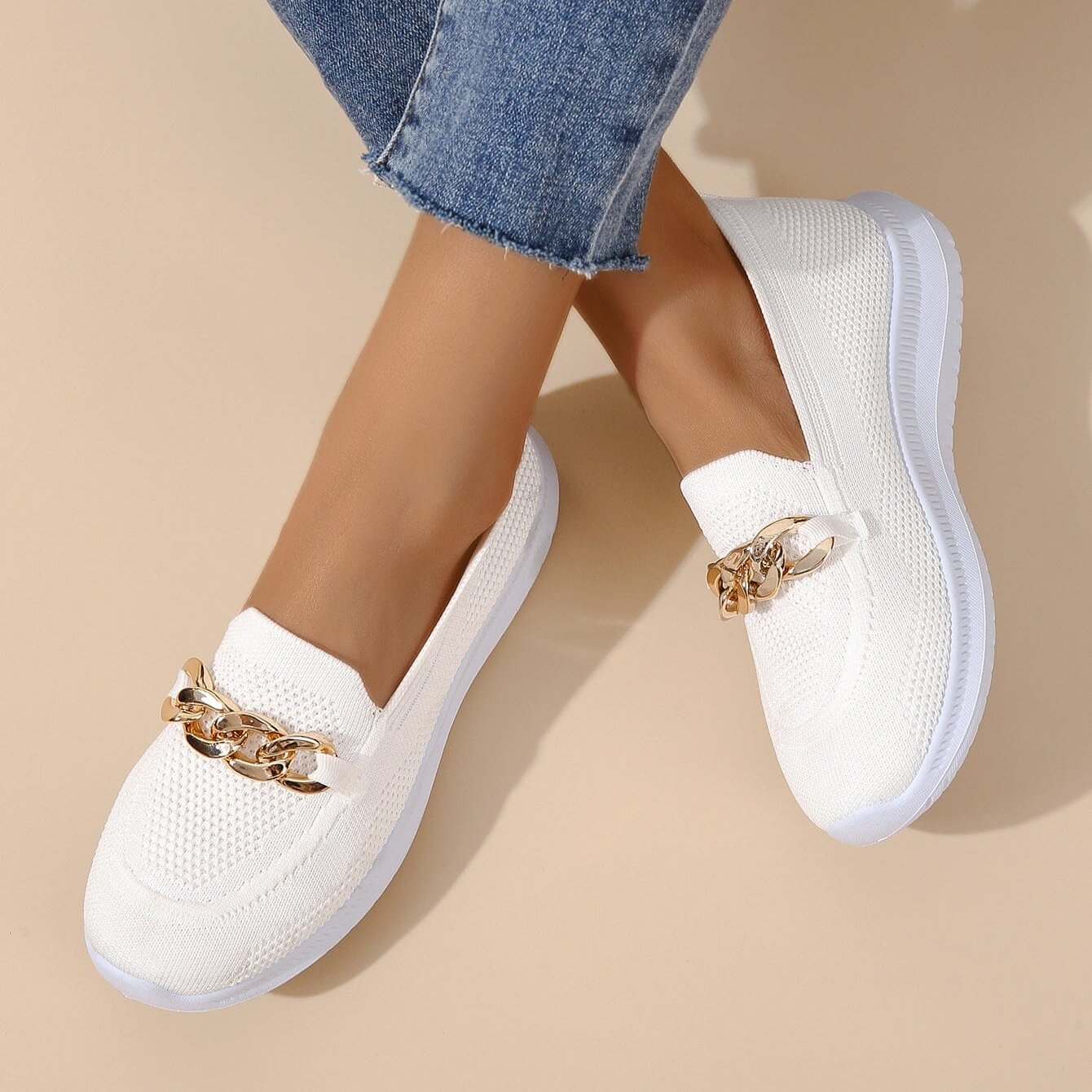 Norielle FashionFlex boty pohodlné béžové prodyšné