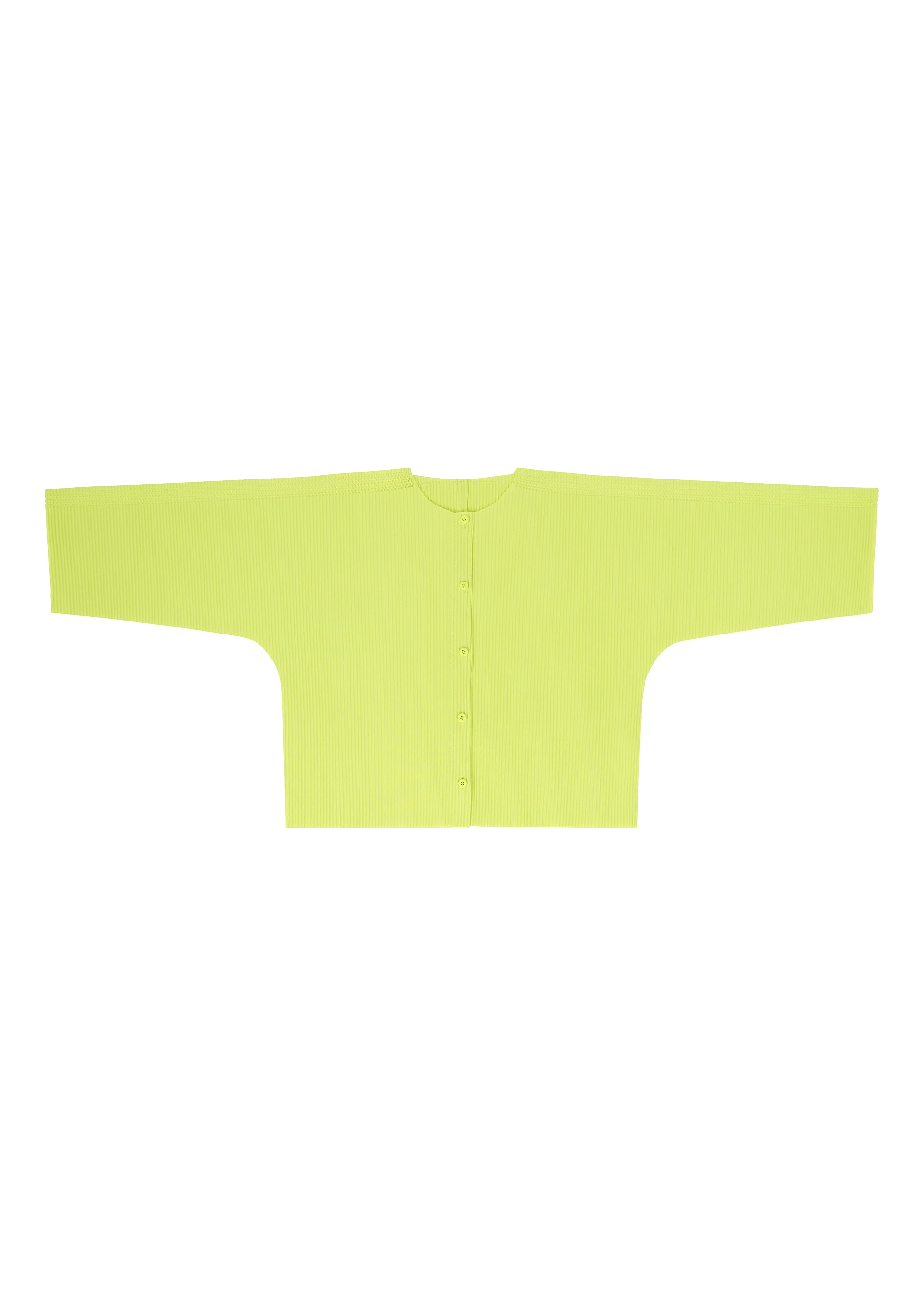 Issey Miyake Mesh Pleats kardigan černý