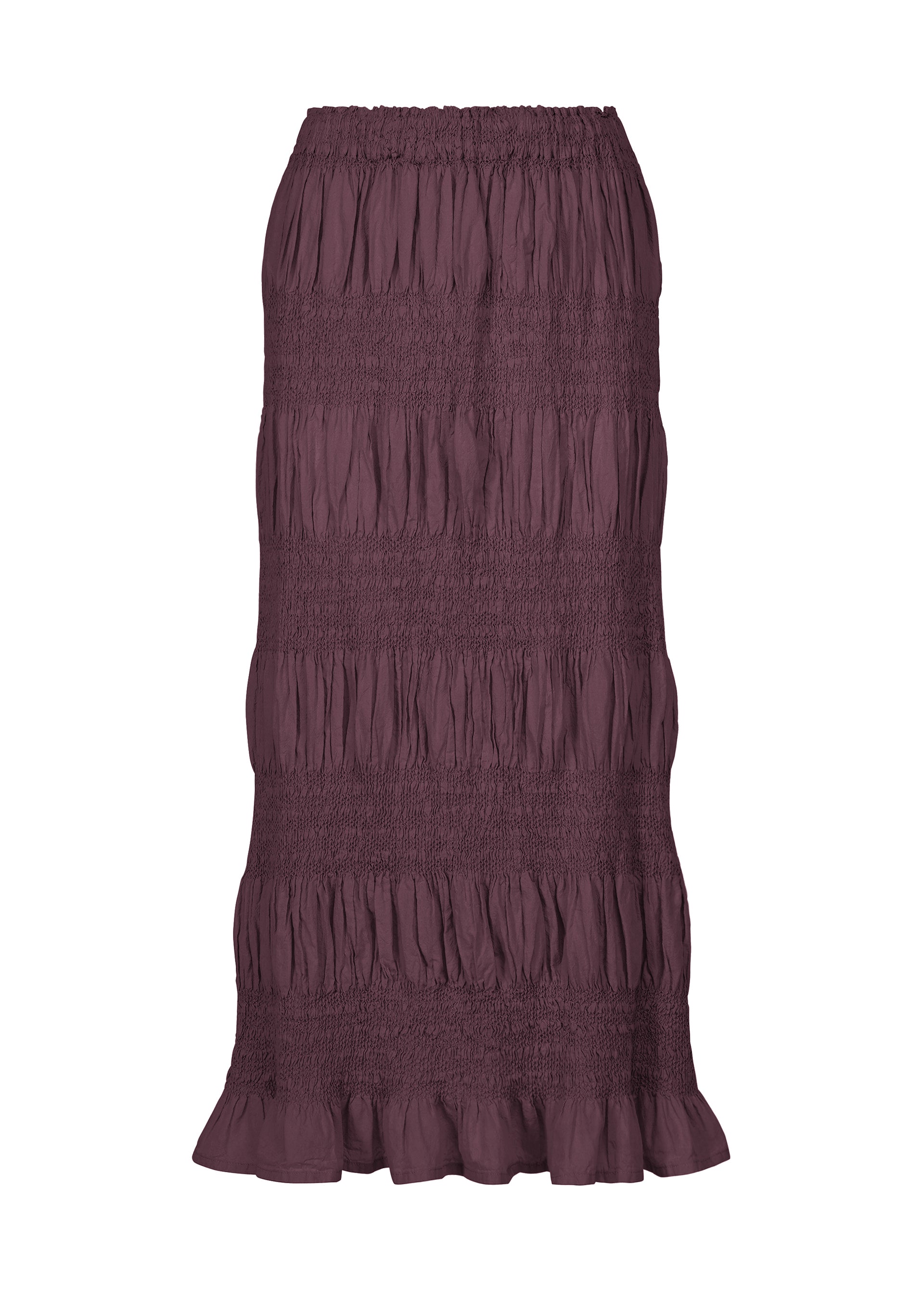 Issey Miyake Shrink Stripe MI64FG403 sukně černá