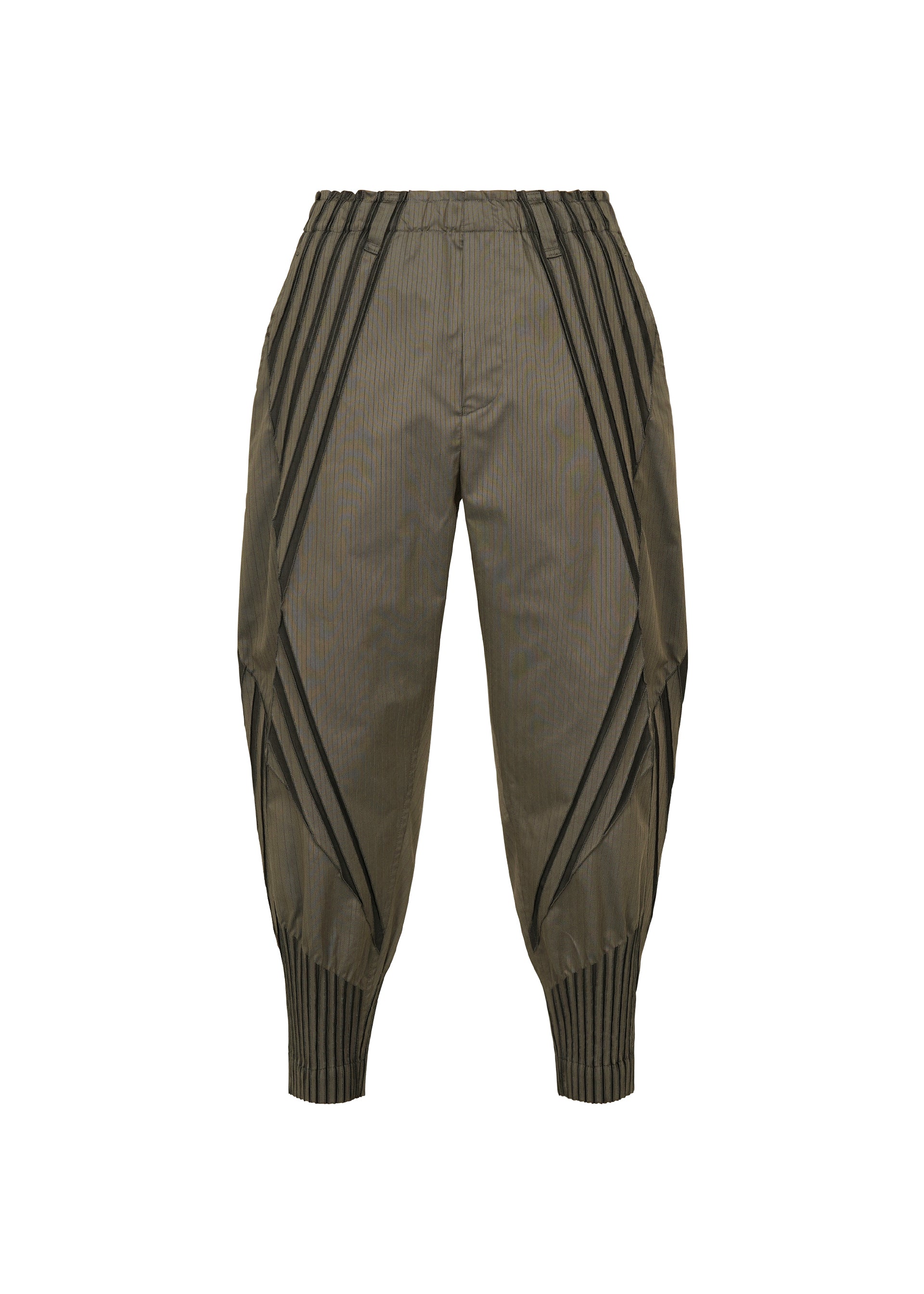 Issey Miyake Type-S 003 kalhoty černé cropped