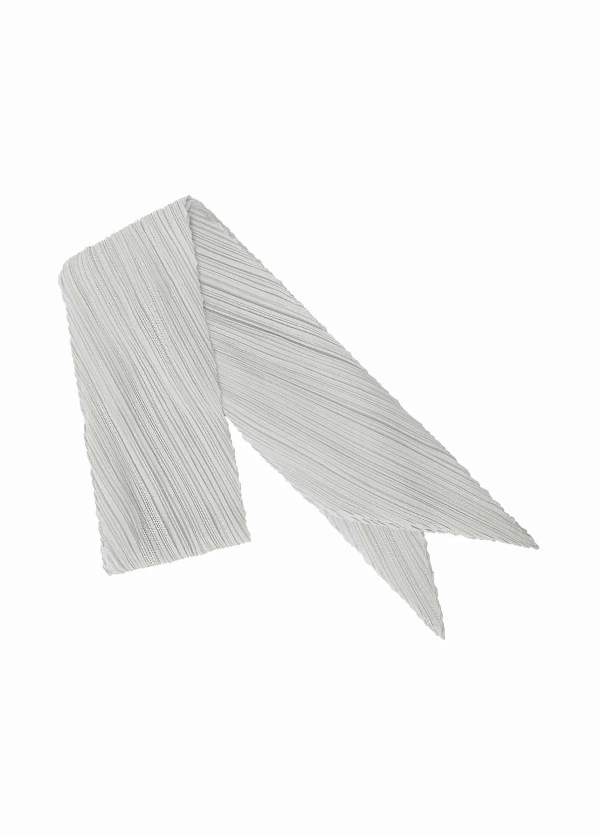 Pleats Please Issey Miyake Basic Scarf šála bílá