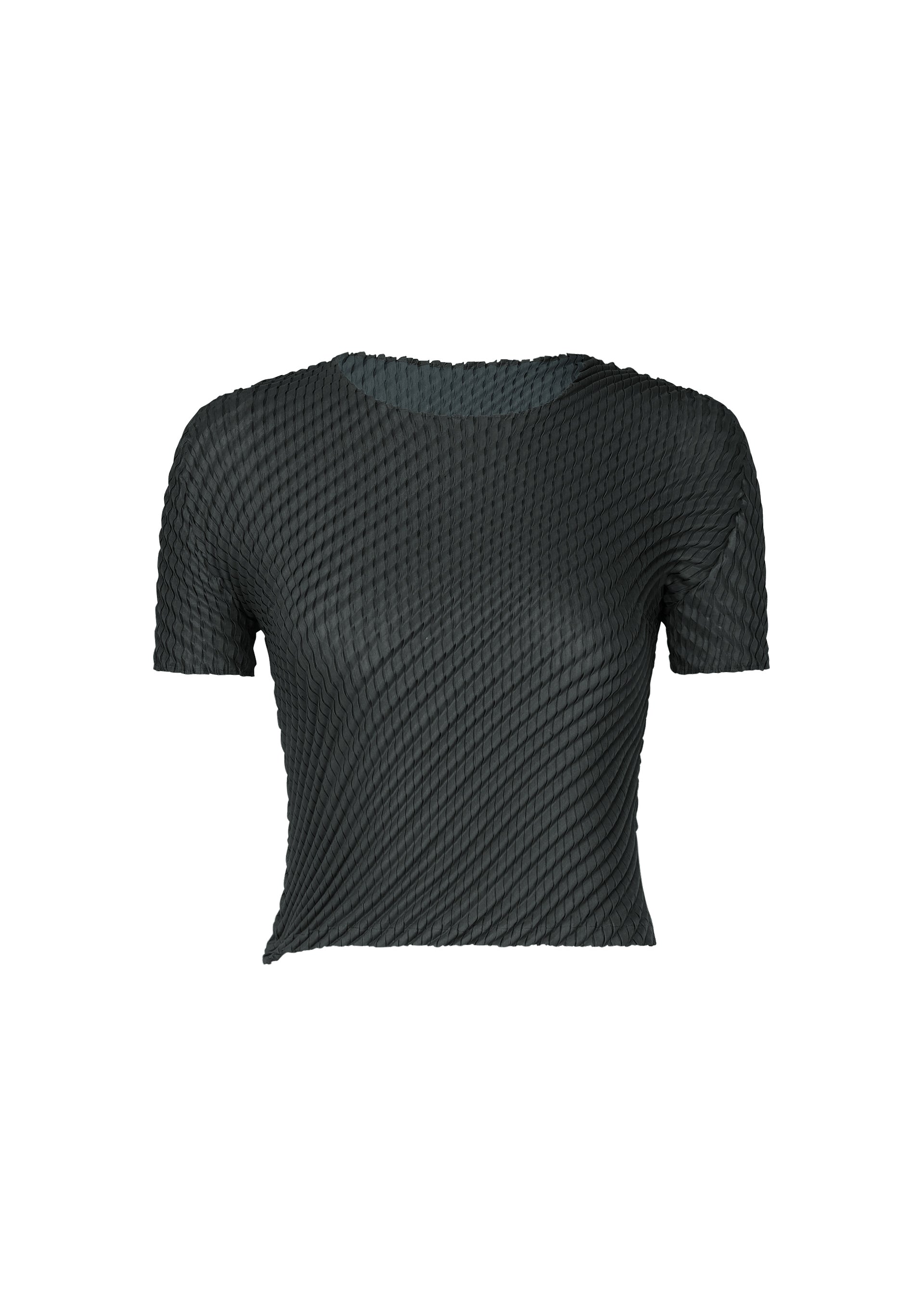 Issey Miyake Restore Blend Pleats tričko růžové
