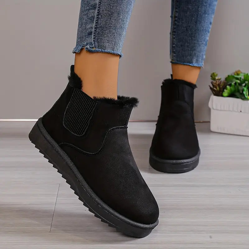 Norielle Casual Confort zimní kozačky hnědé zateplené