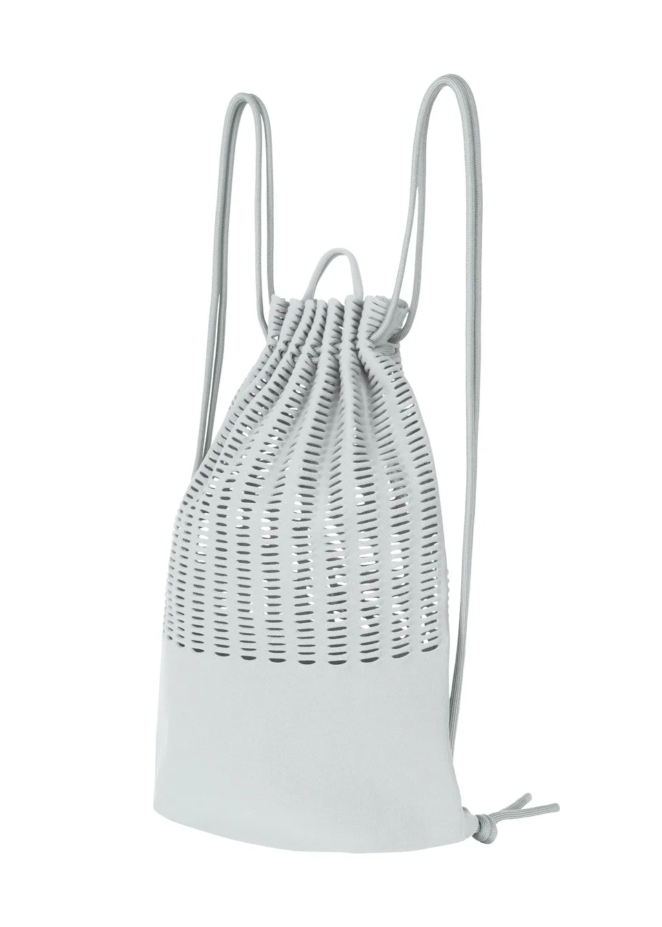 Issey Miyake Mokko Knapsack batoh Sky Gray pletený