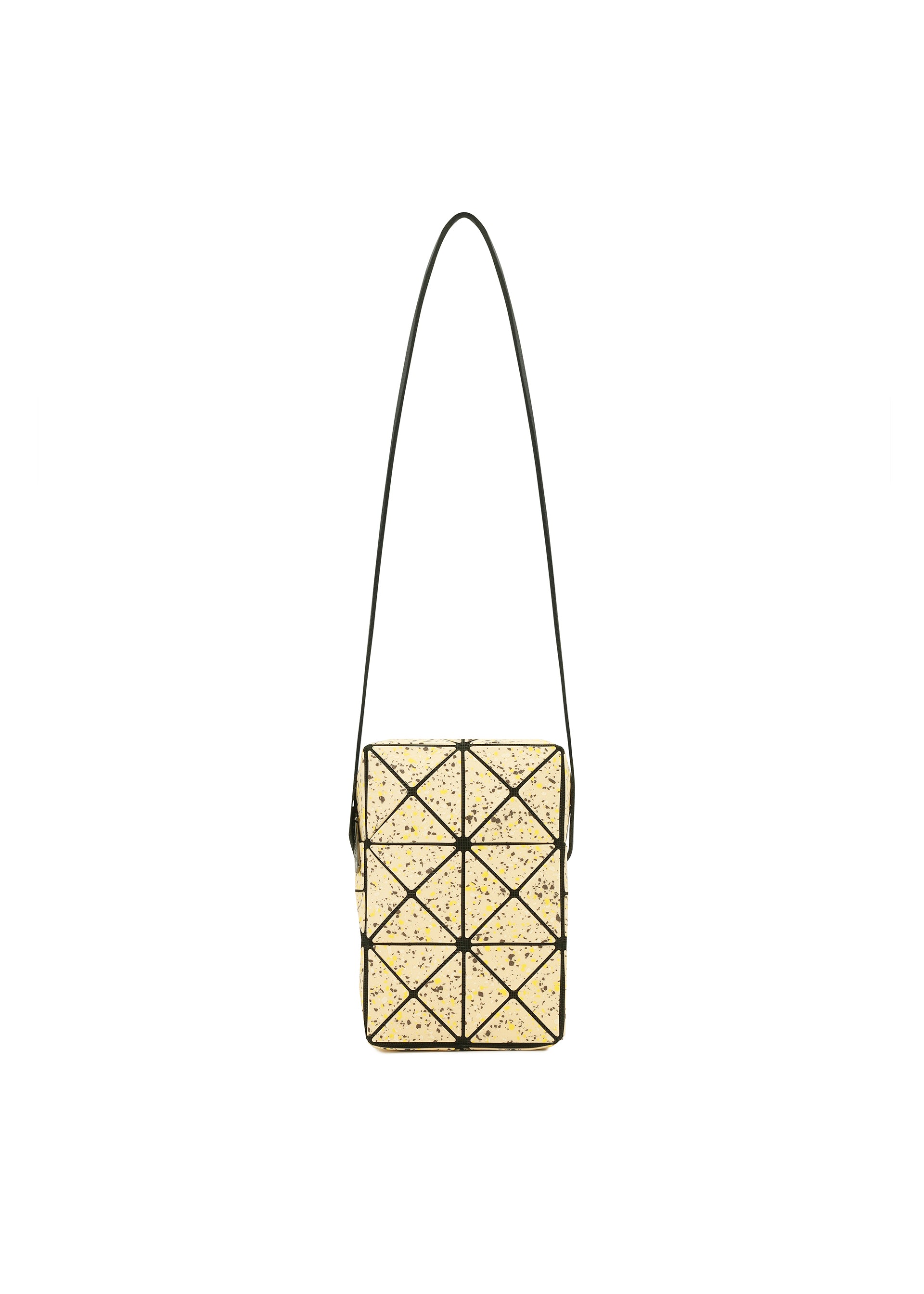 Issey Miyake City crossbody kabelka stone gray matná