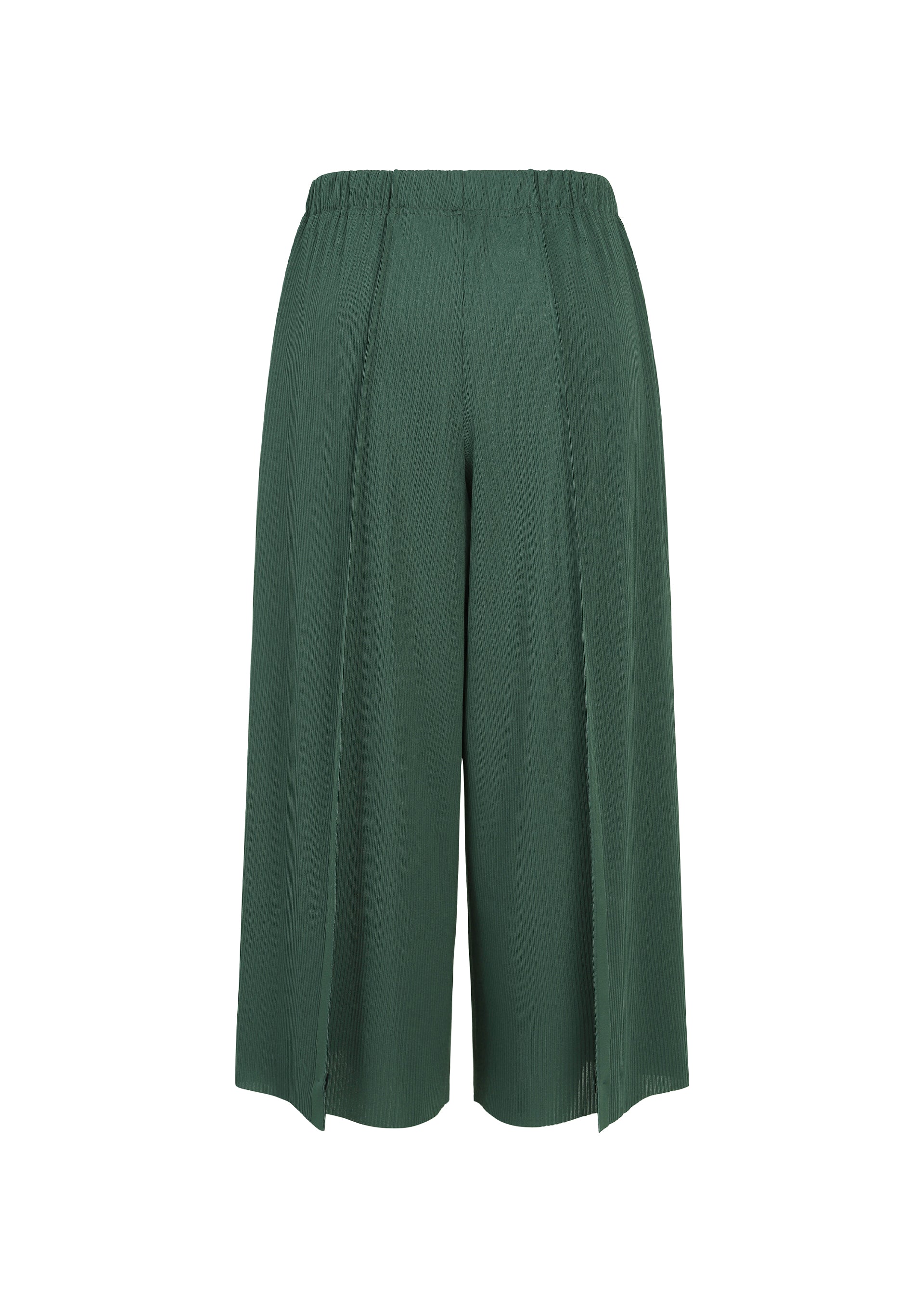 Issey Miyake A-POC Bottoms kalhoty černé 2v1 silueta