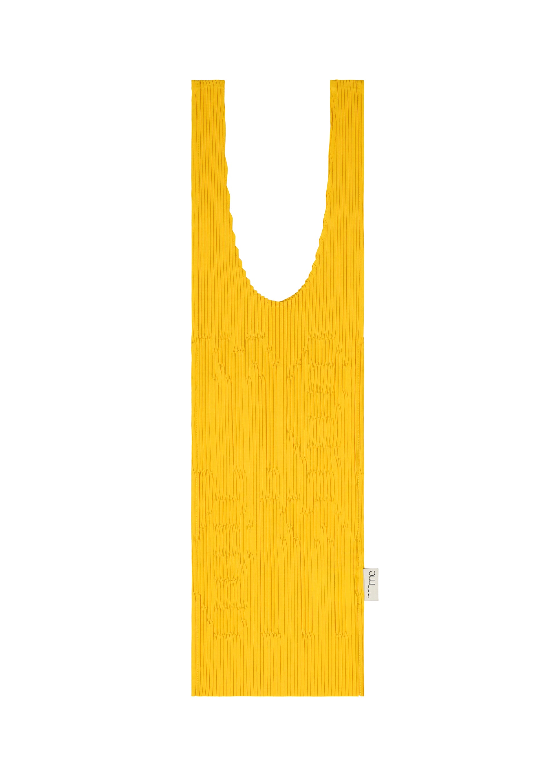 Issey Miyake Logo Pleats tote kabelka černá