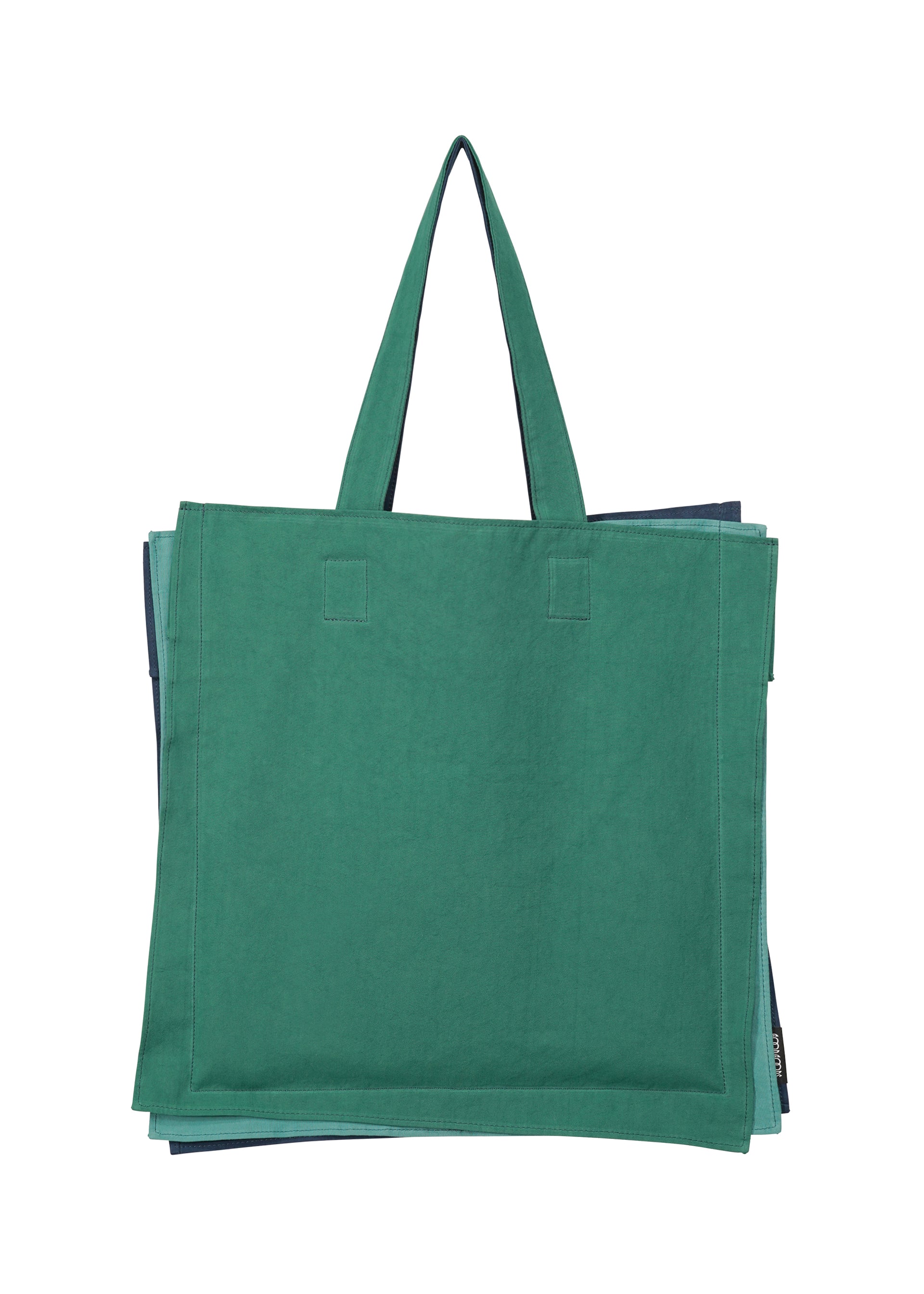 Issey Miyake Irogami tote taška White Mix bavlněná
