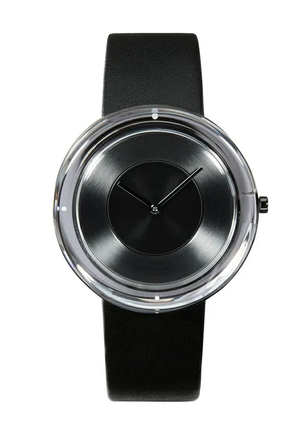 Issey Miyake Glass Watch hodinky černé Yoshioka
