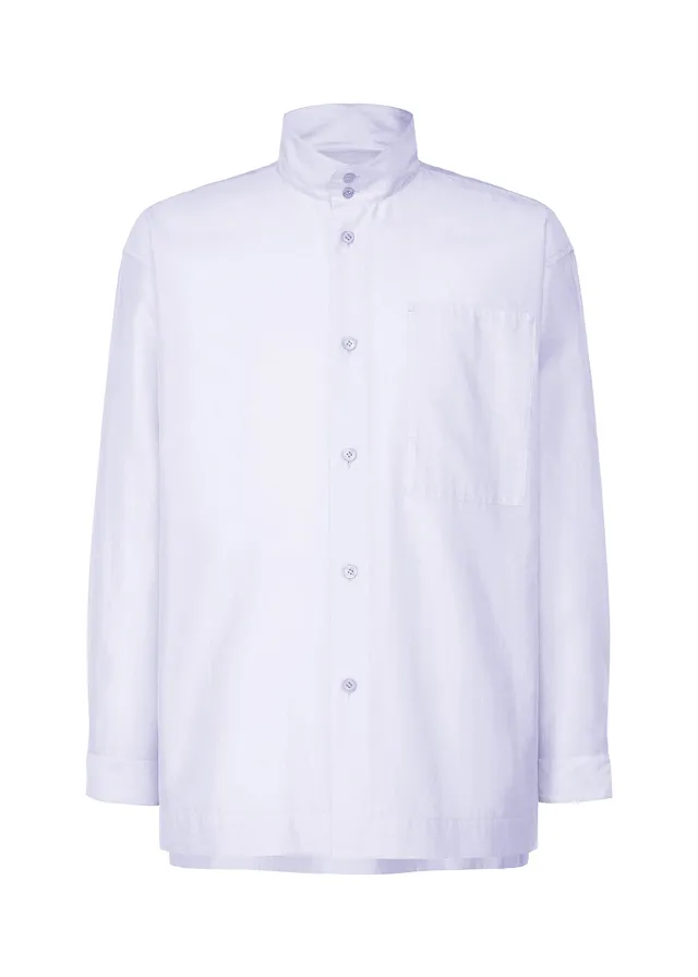 Homme Plissé Issey Miyake HP61FJ306 košile modrá vlna
