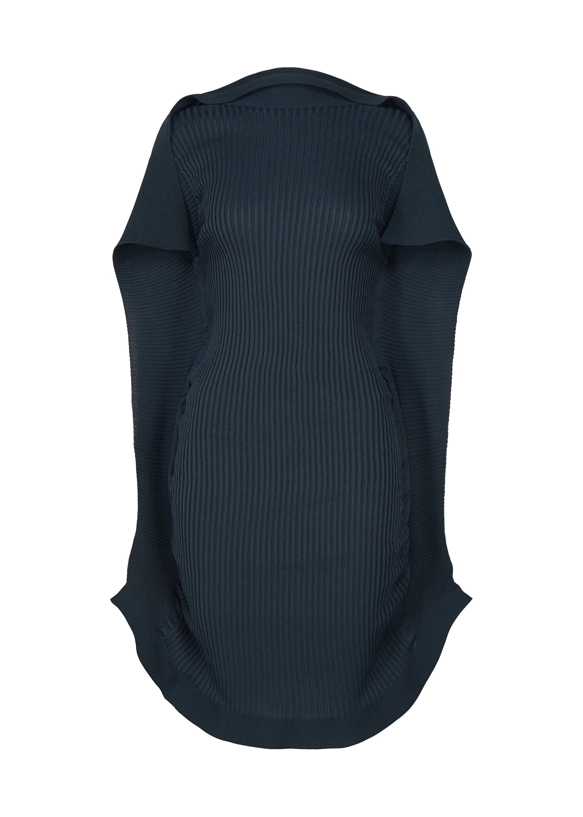 Issey Miyake Prance pletené minišaty ivory vel. 2 recyklované