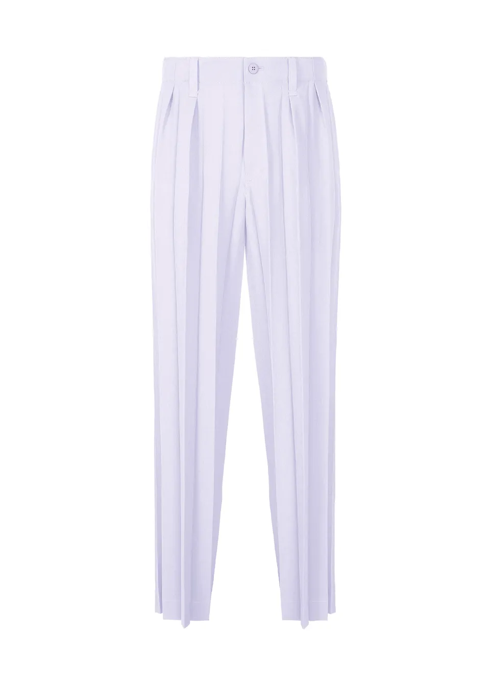 Issey Miyake Edge Ensemble plisované kalhoty černá
