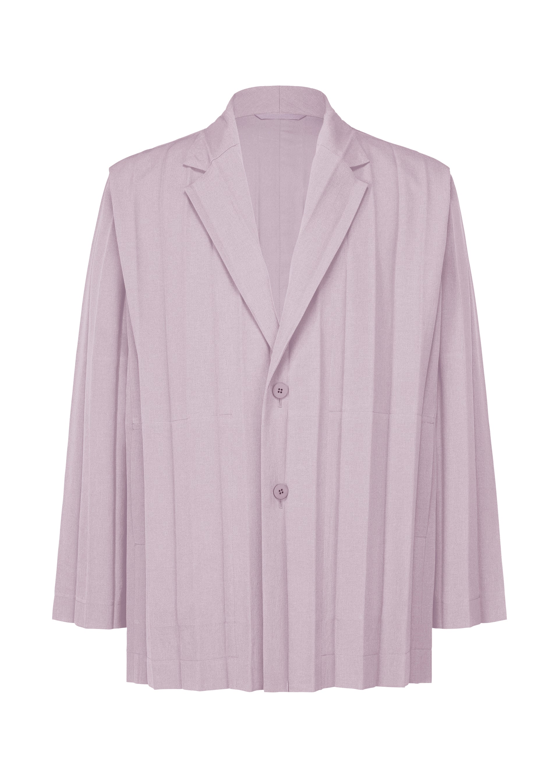 Issey Miyake Edge Ensemble sako žlutá plisé