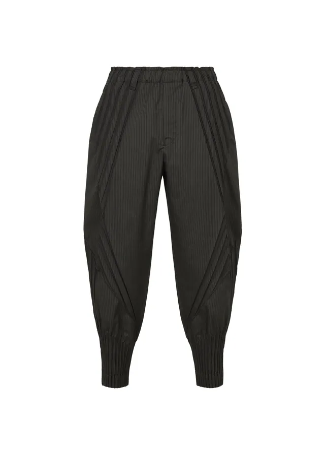 Issey Miyake Type-S 003 kalhoty černé cropped
