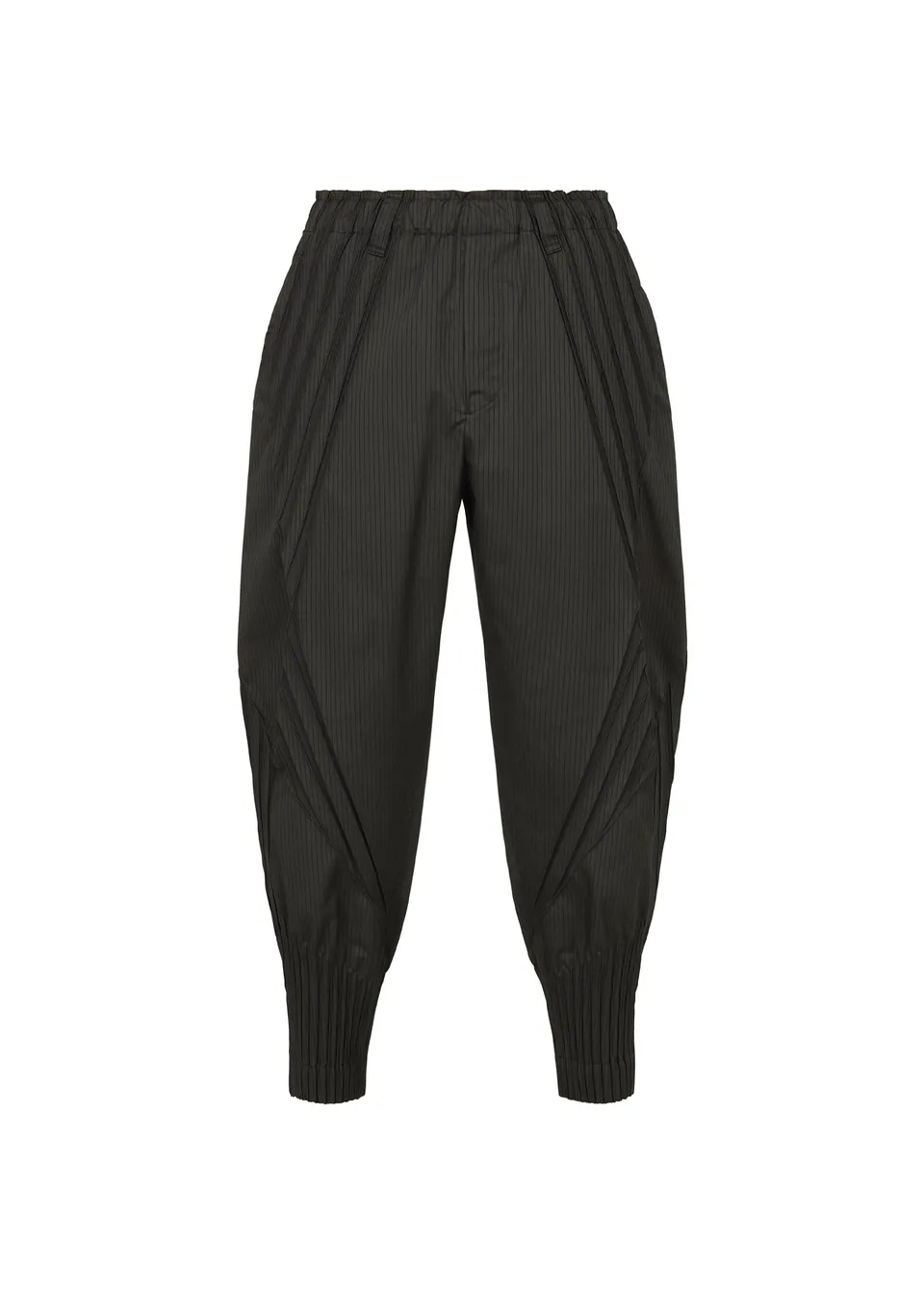 Issey Miyake Type-S 003 kalhoty černé cropped