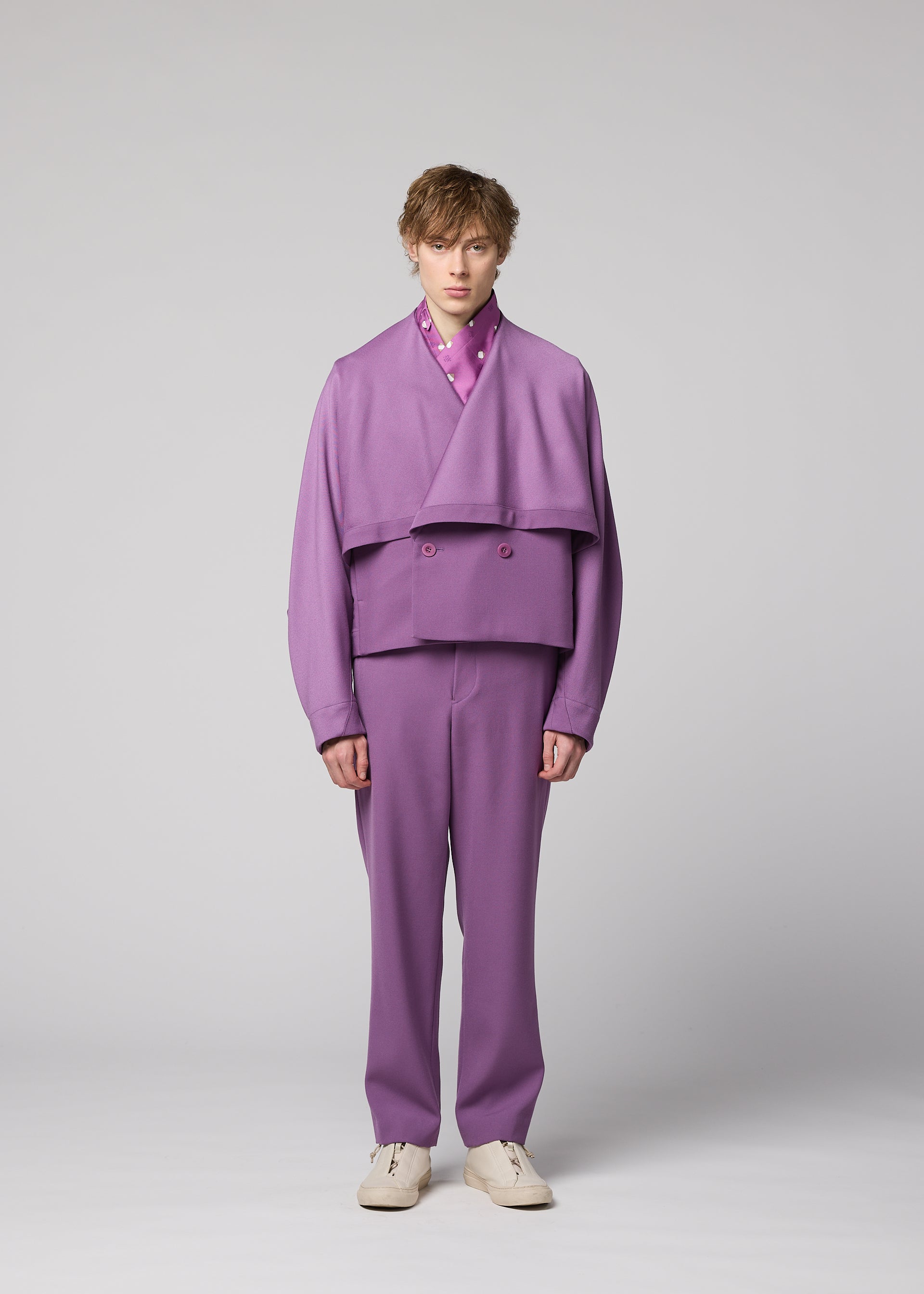 Issey Miyake IM Men Front Back bunda černá vel. 2 vlněná