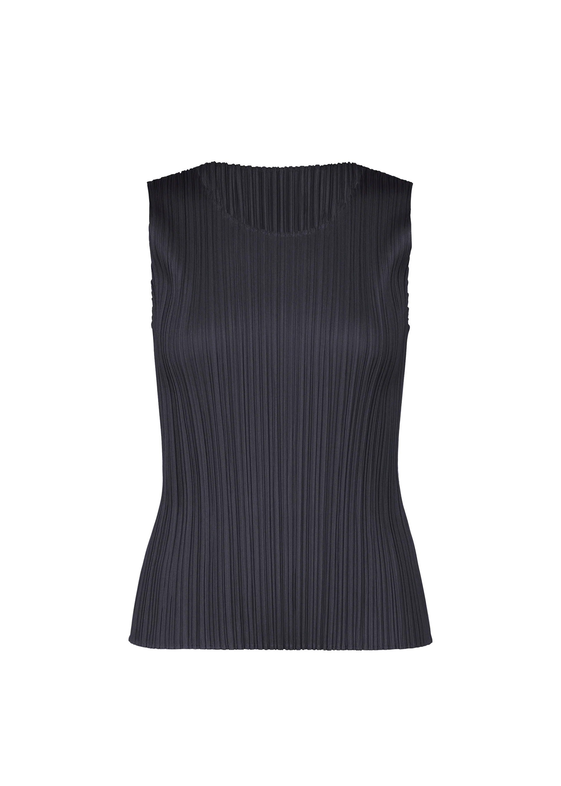 Issey Miyake Colorful Basics 4 top bez rukávů karmínový