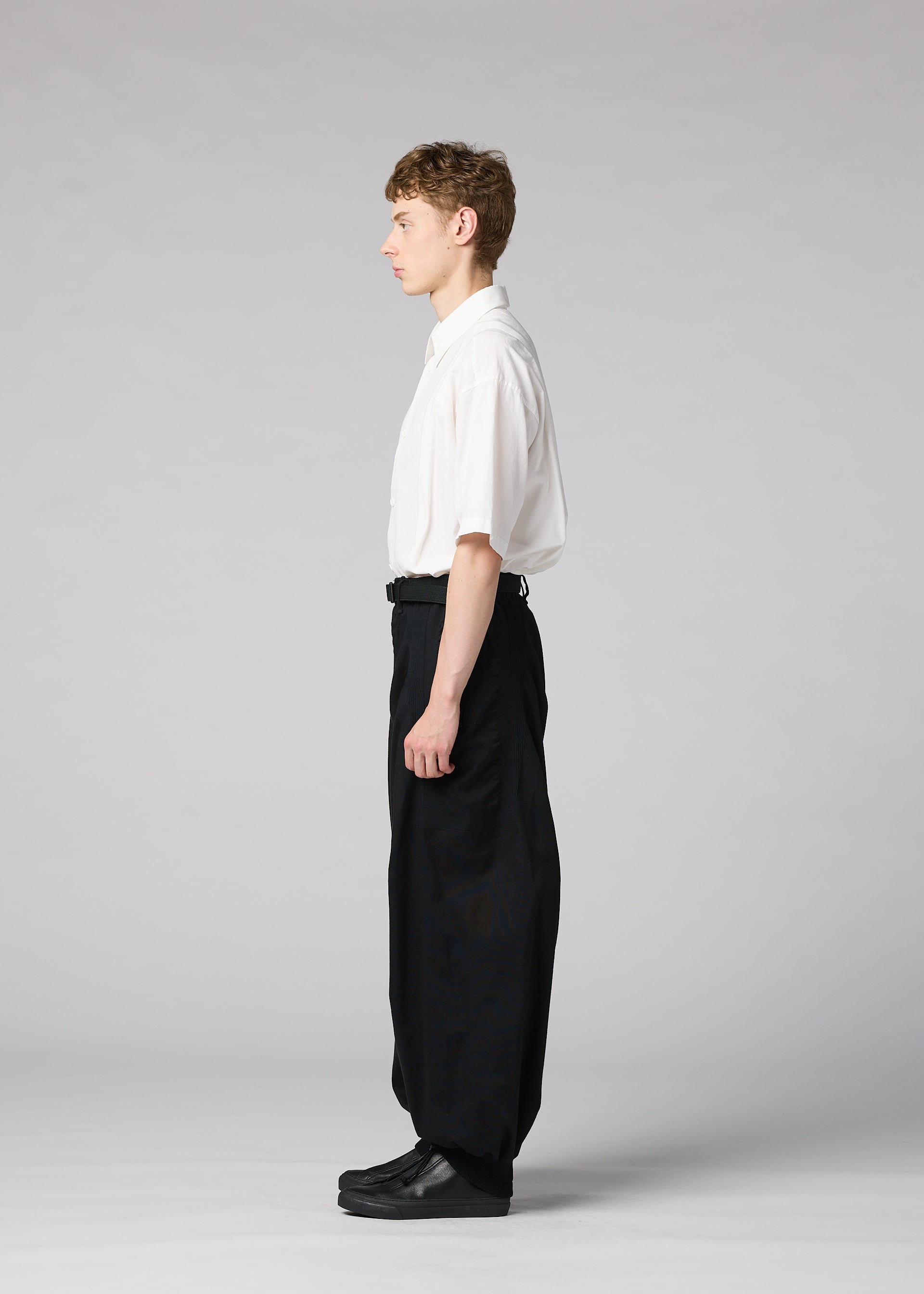 Issey Miyake Clay kalhoty pánské black objemné