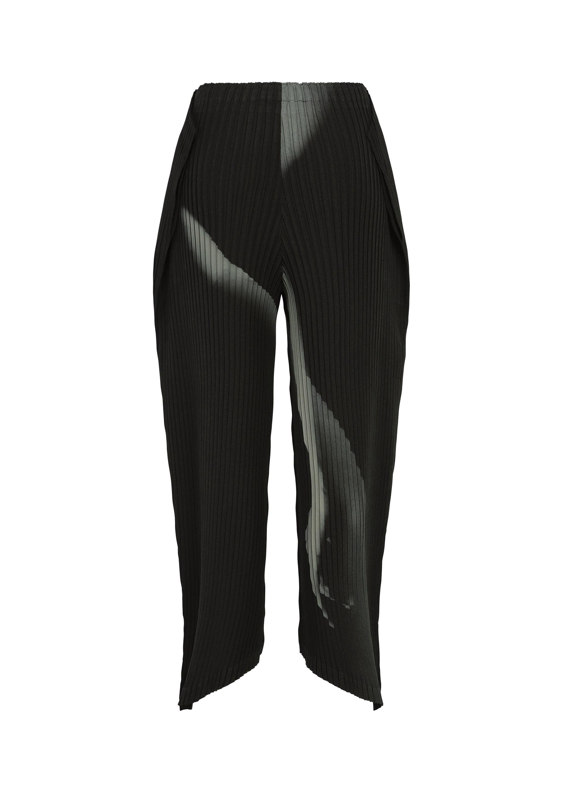 Issey Miyake Hands of Lover Pleats kalhoty Black-Hued