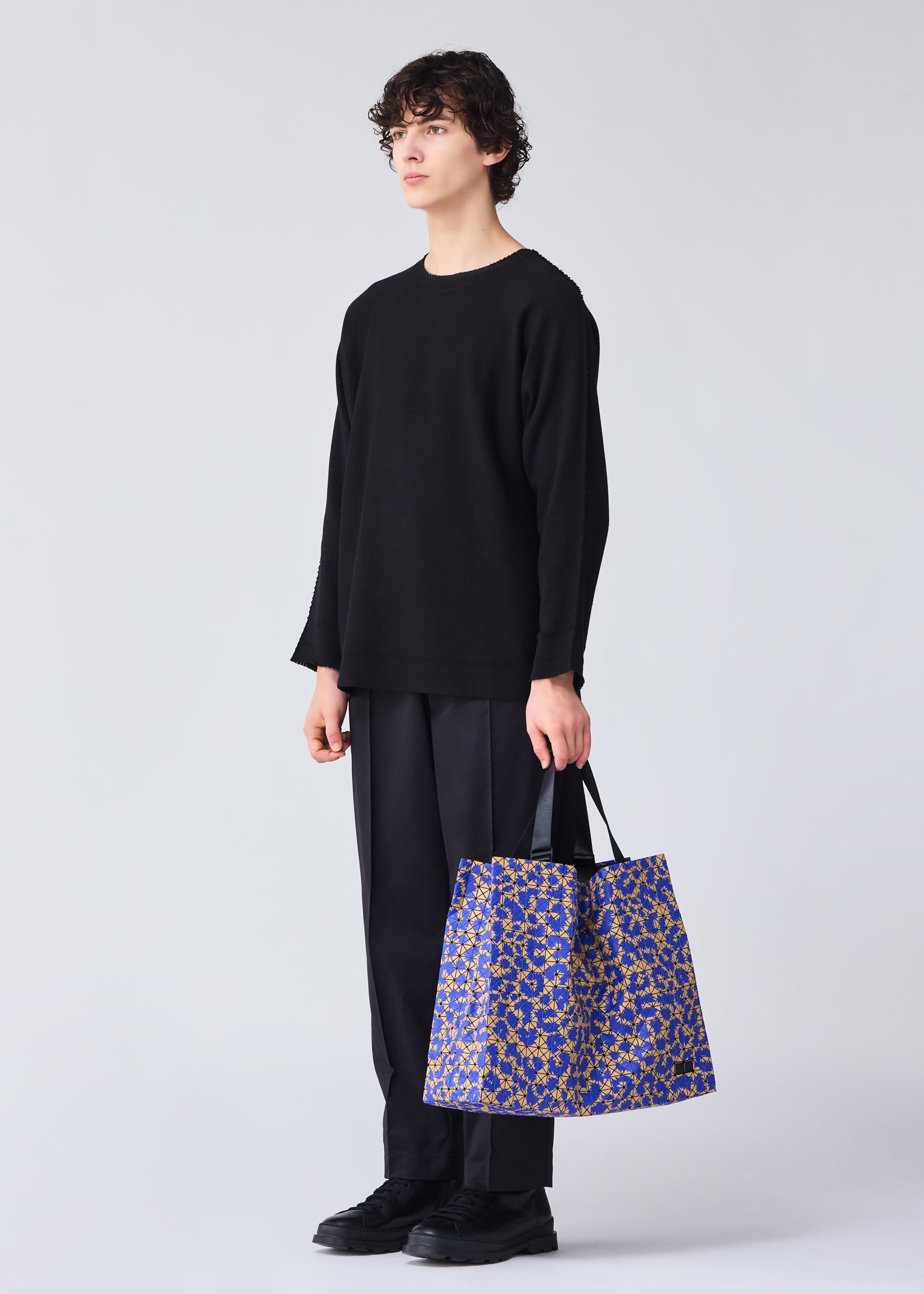 Issey Miyake Cart Dapple tote bag hnědá A4