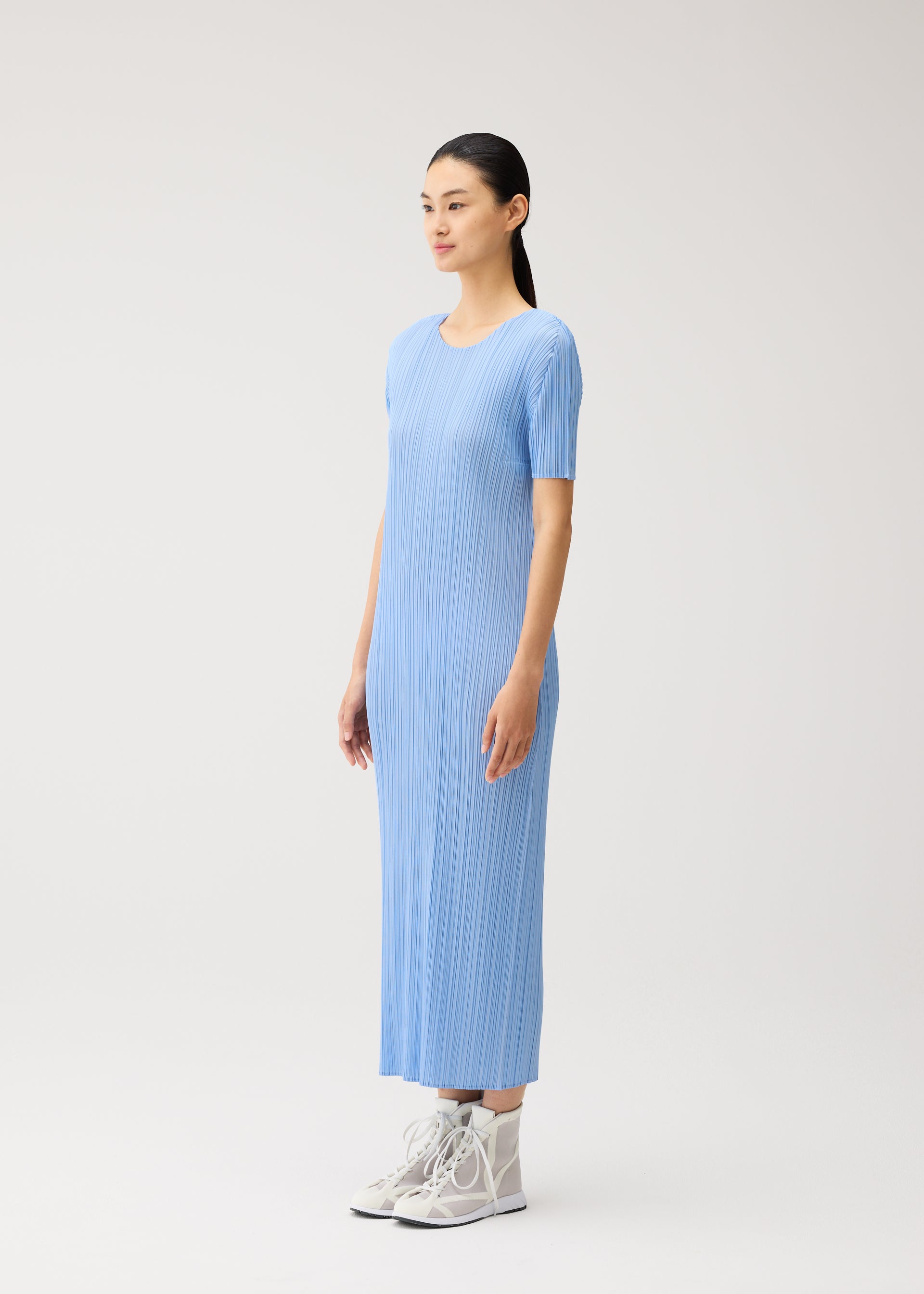 Issey Miyake Monthly Colors August šaty fialové M