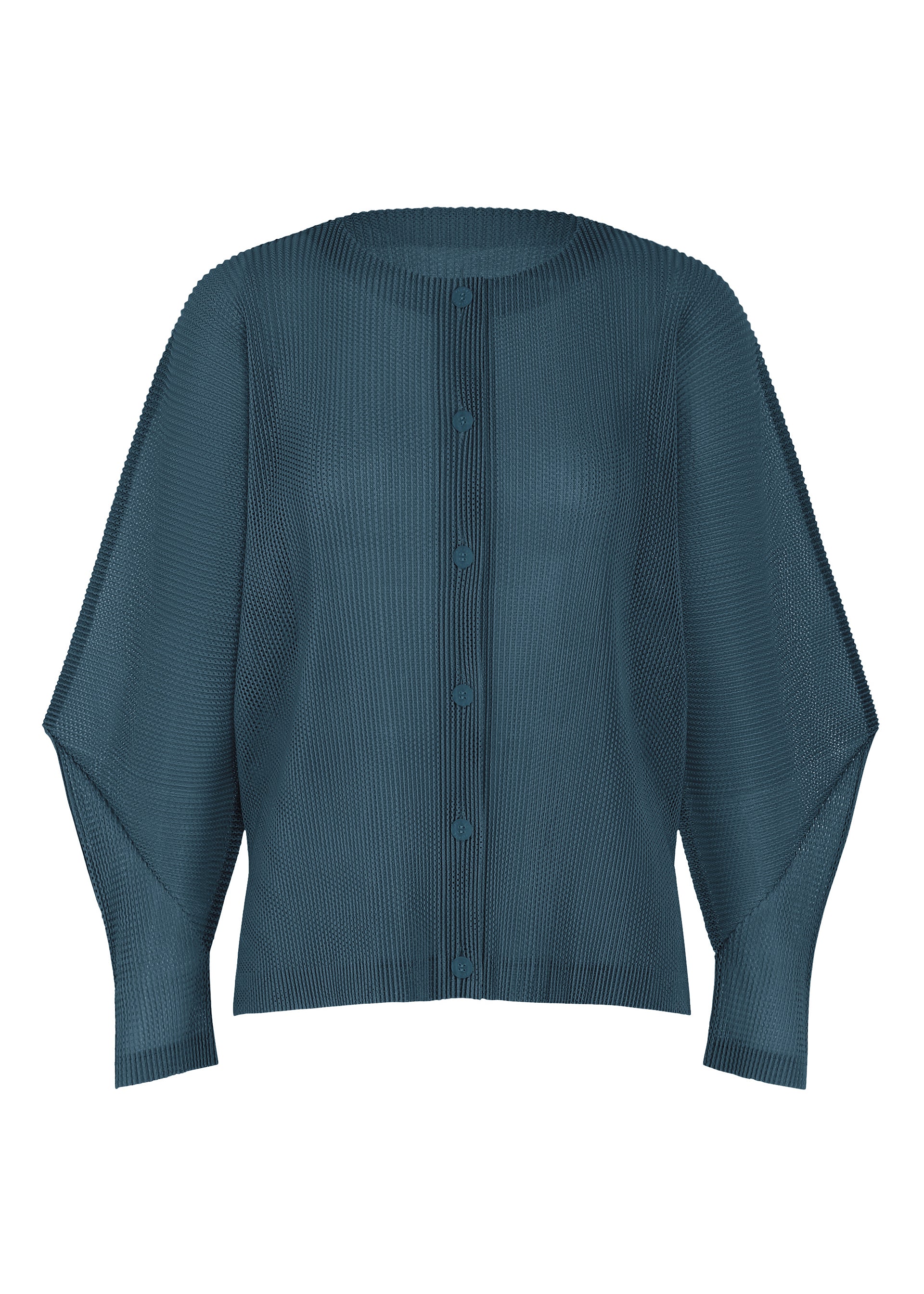 Issey Miyake Tatami August kardigan bílý síťovaný