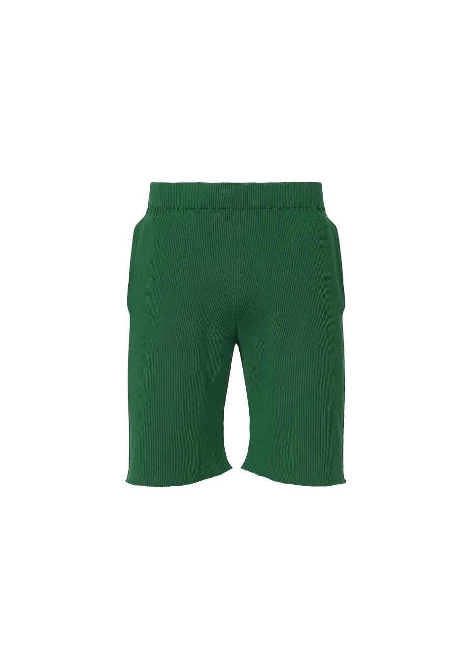 Issey Miyake Basic Knit HP61KF274 kraťasy zelené