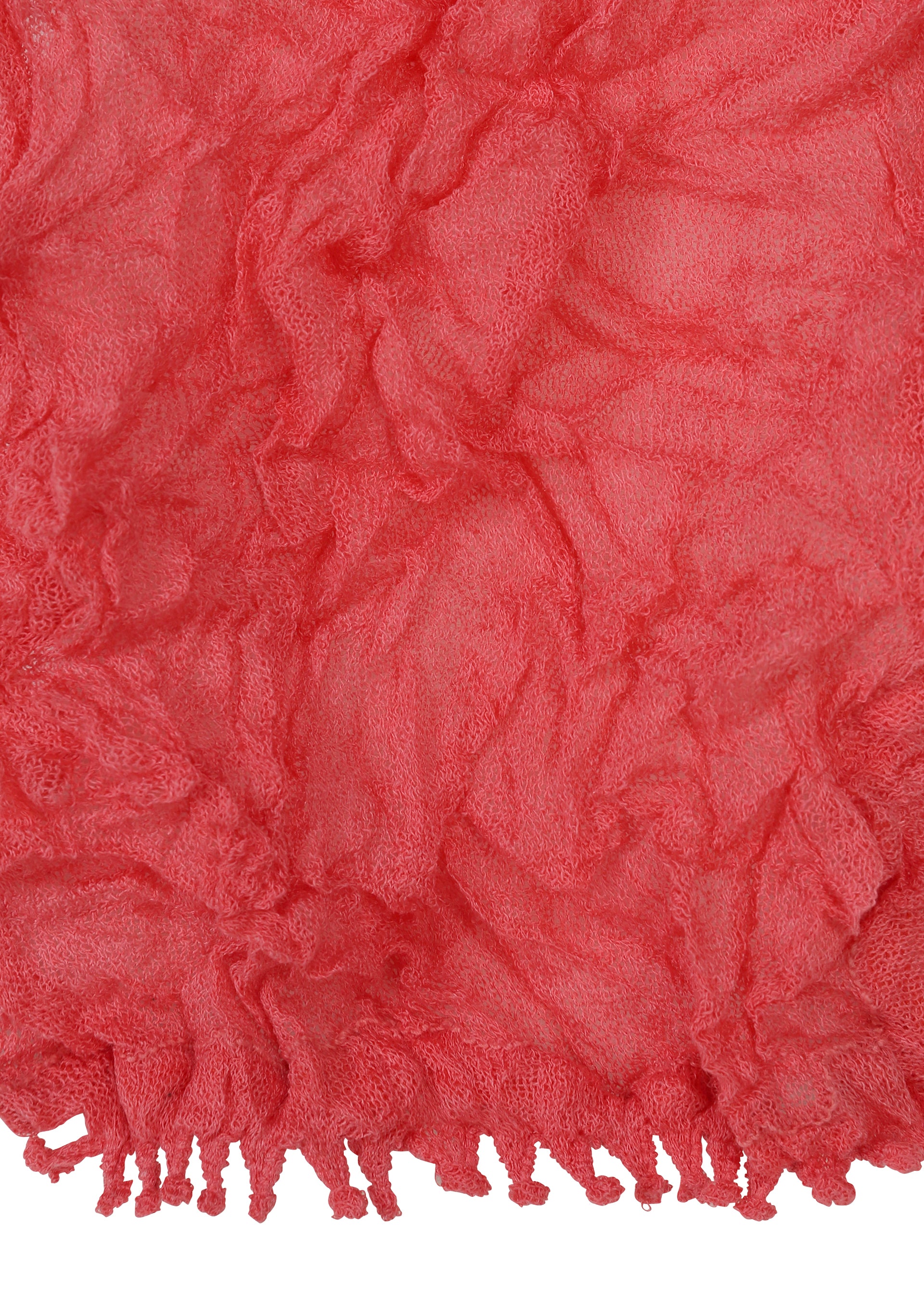 Issey Miyake Kumo Shibori HA63AD302 šála bílá s kapucí