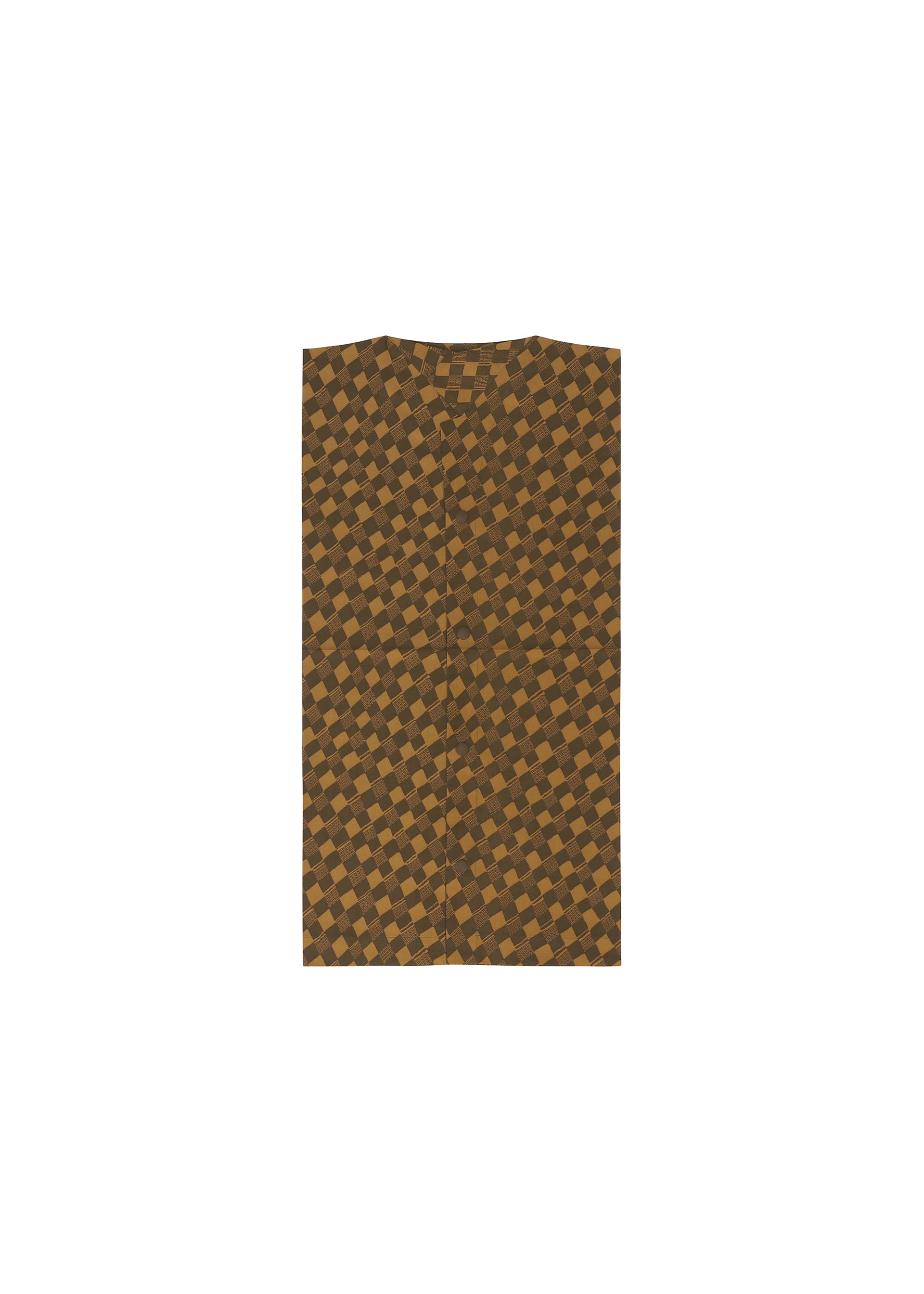 Issey Miyake IM Men Tie Pattern košile černá