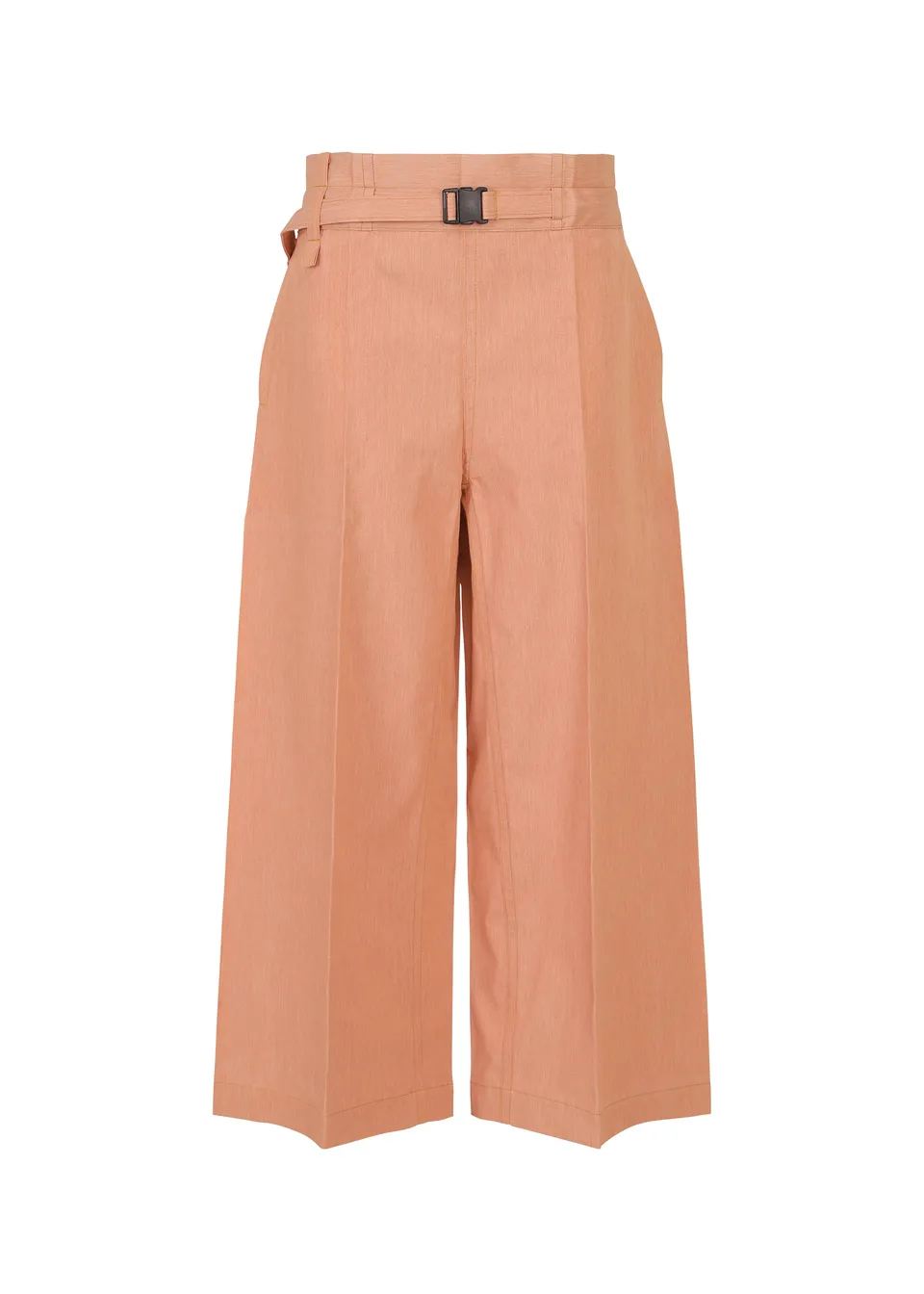 Issey Miyake Flat Denim Seasonal široké kalhoty salmon pink