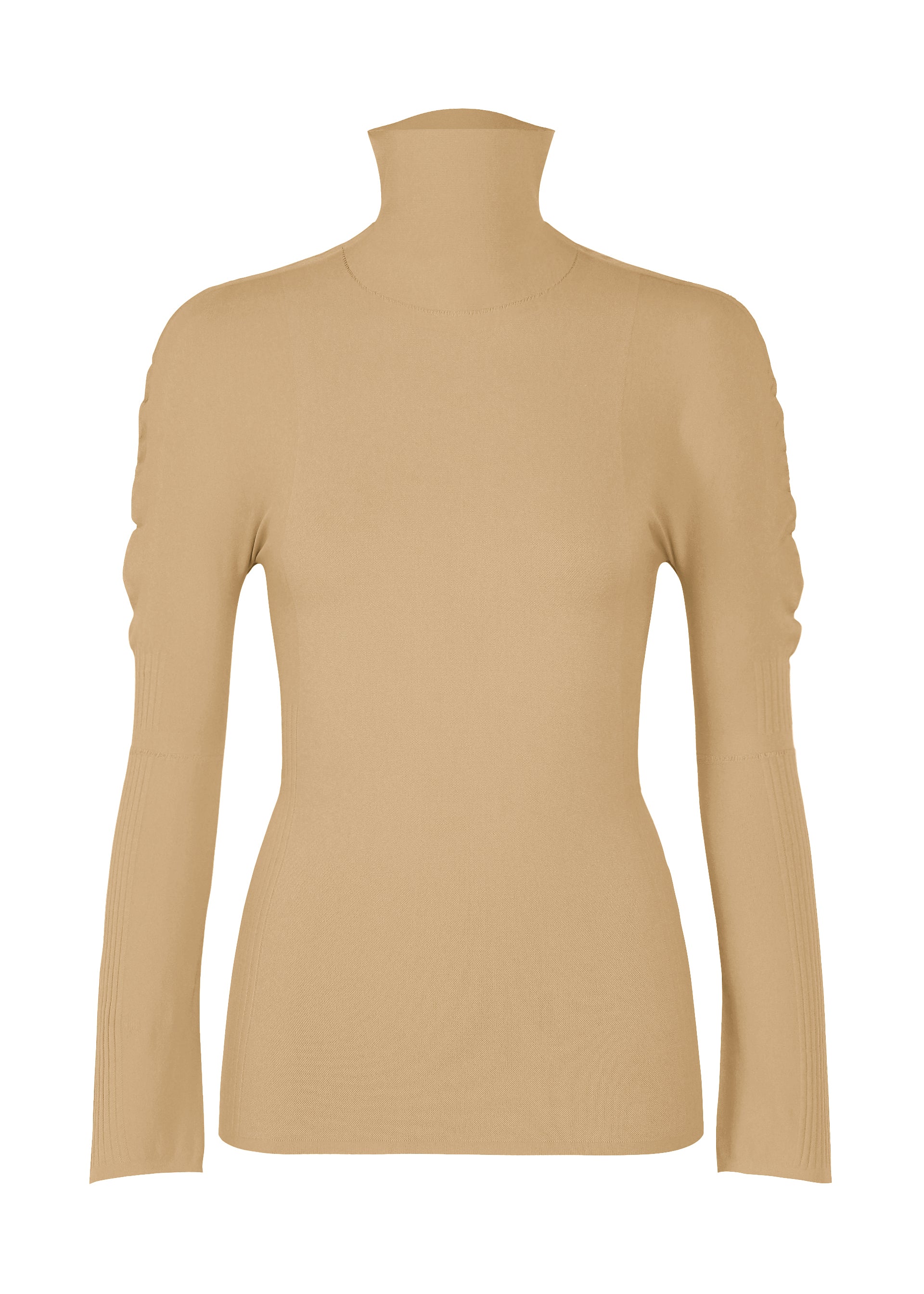 Issey Miyake A-Poc Skin top černý s rolákem