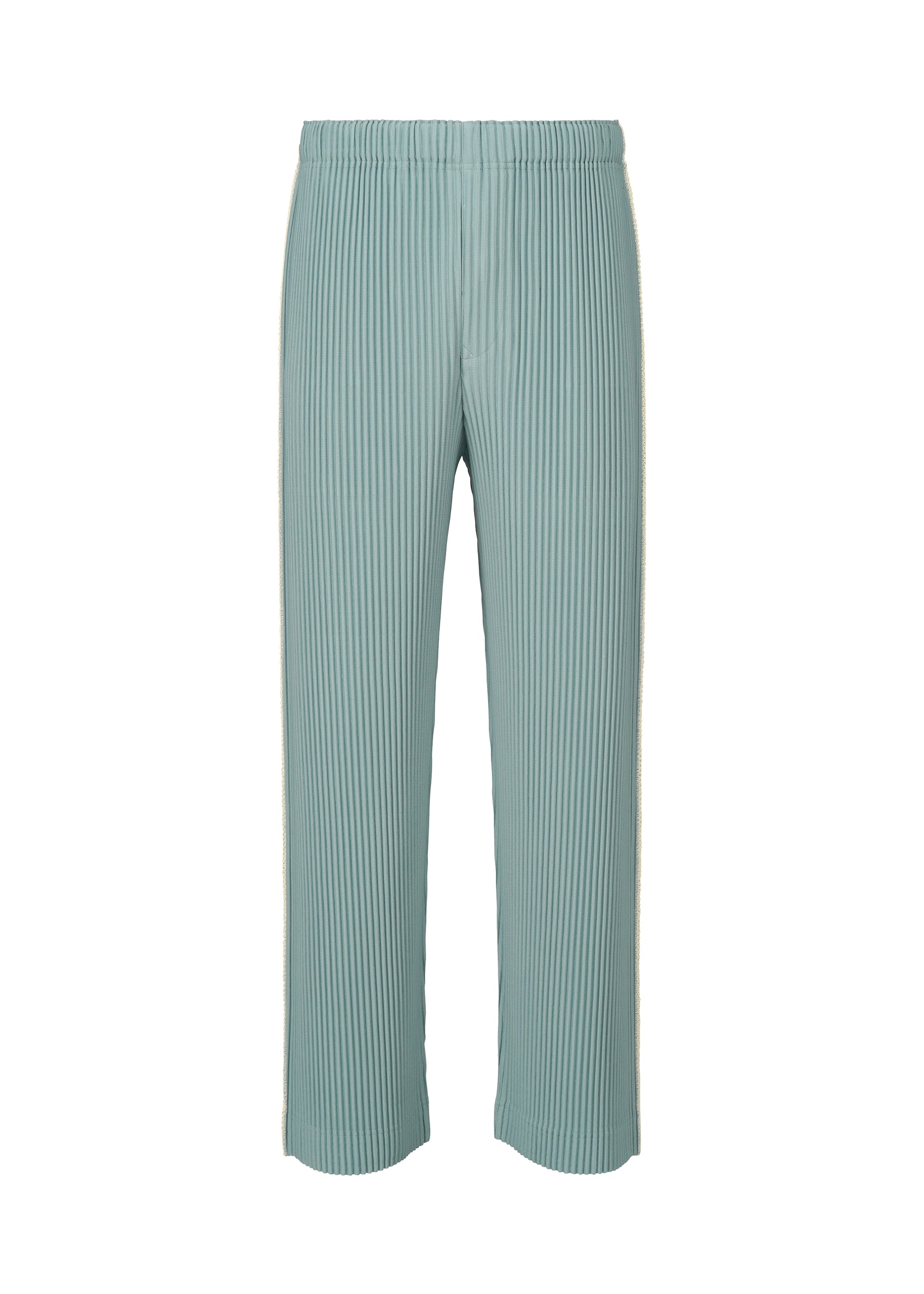 Homme Plissé Issey Miyake Embroidery kalhoty růžové