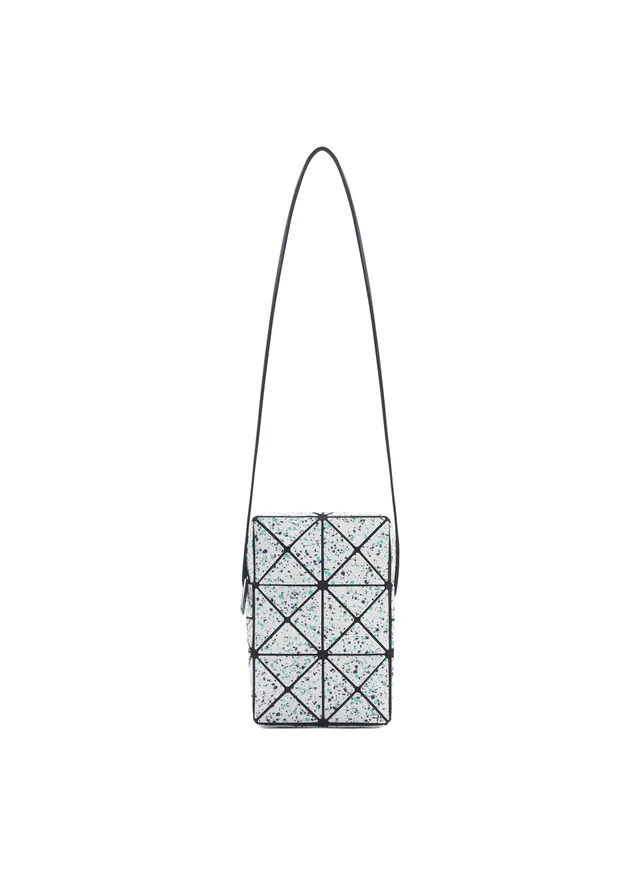 Issey Miyake City crossbody kabelka stone gray matná