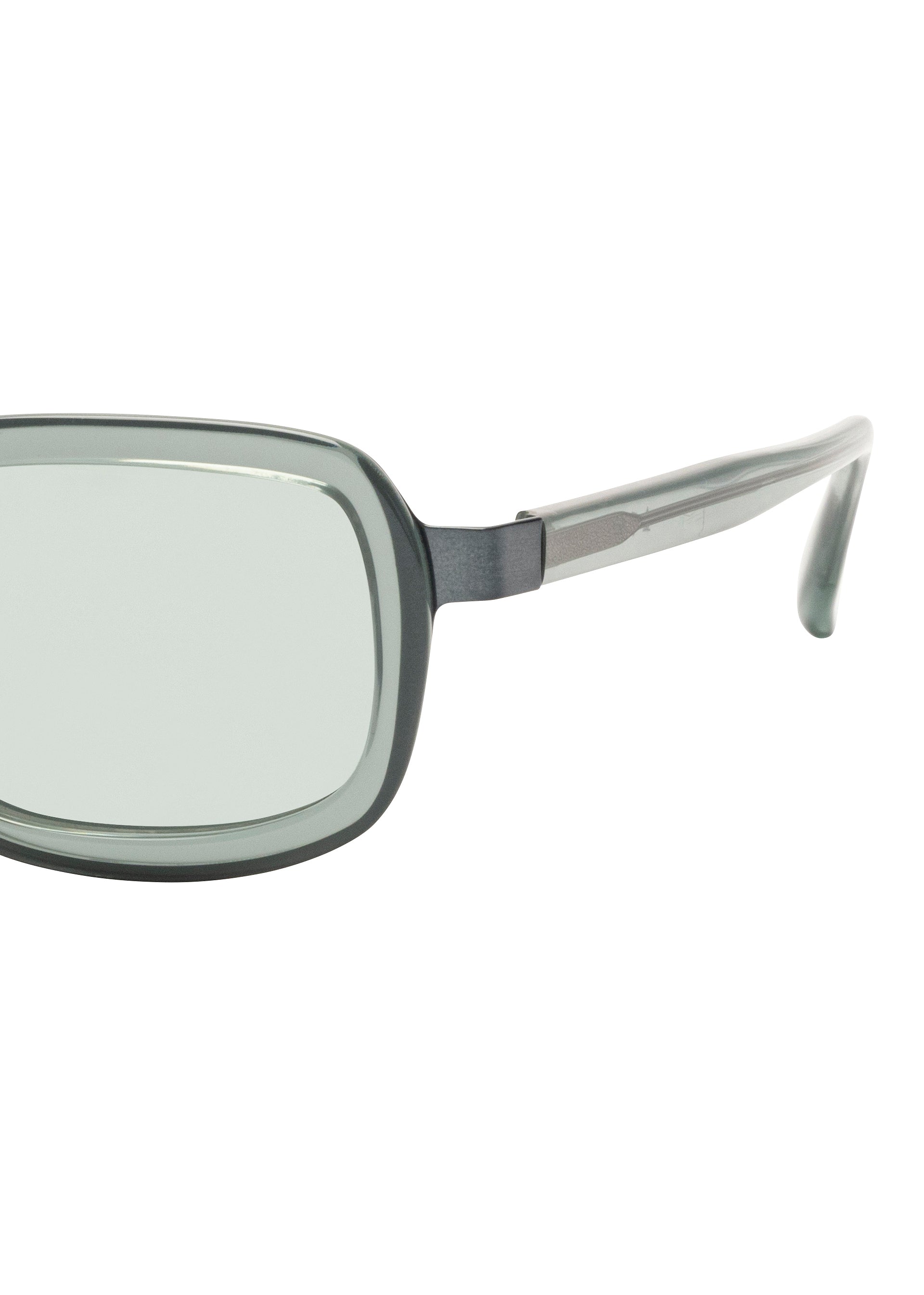 Issey Miyake Eyes Marrow-Square brýle zelené