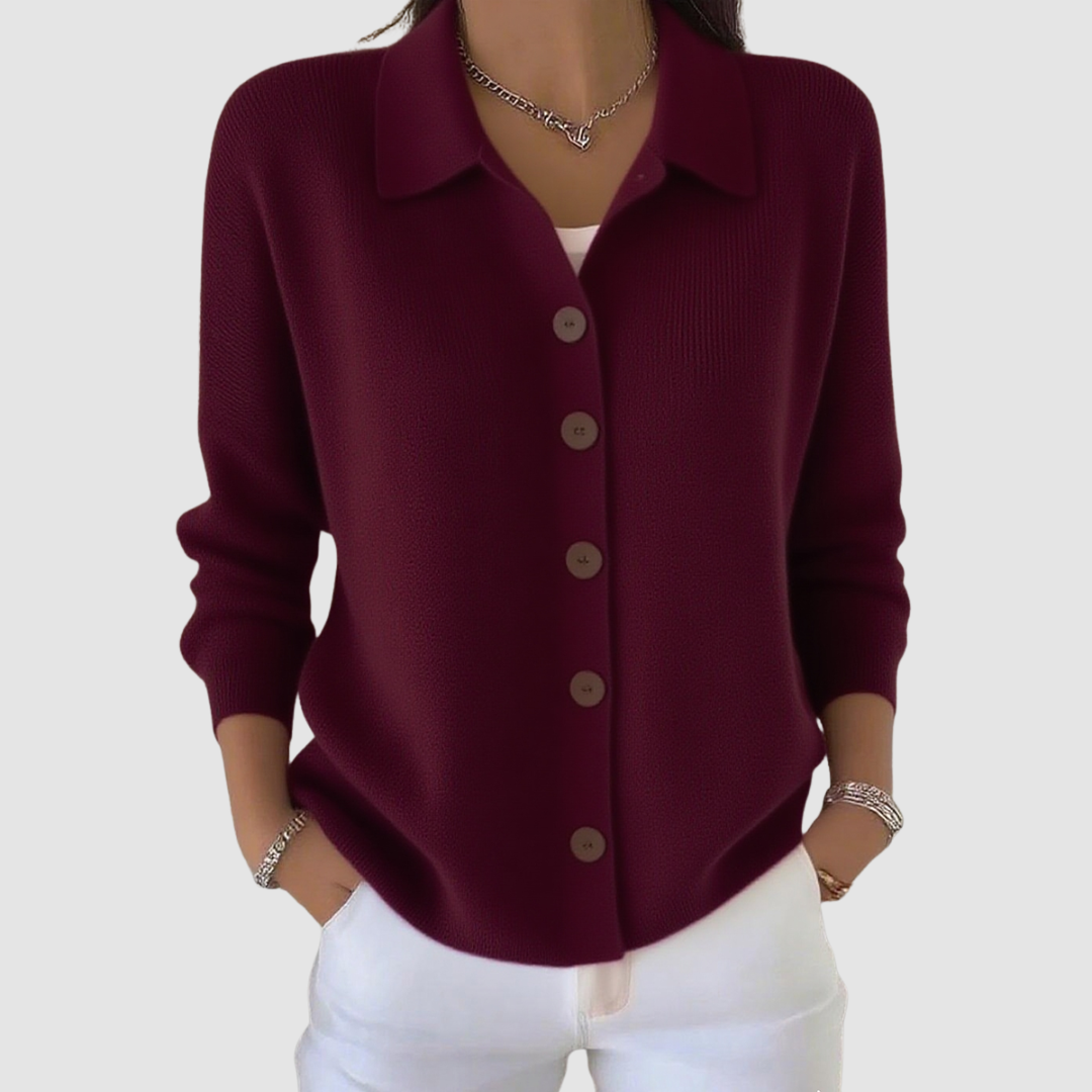 Norielle zelený pletený kardigan na knoflíky S–5XL