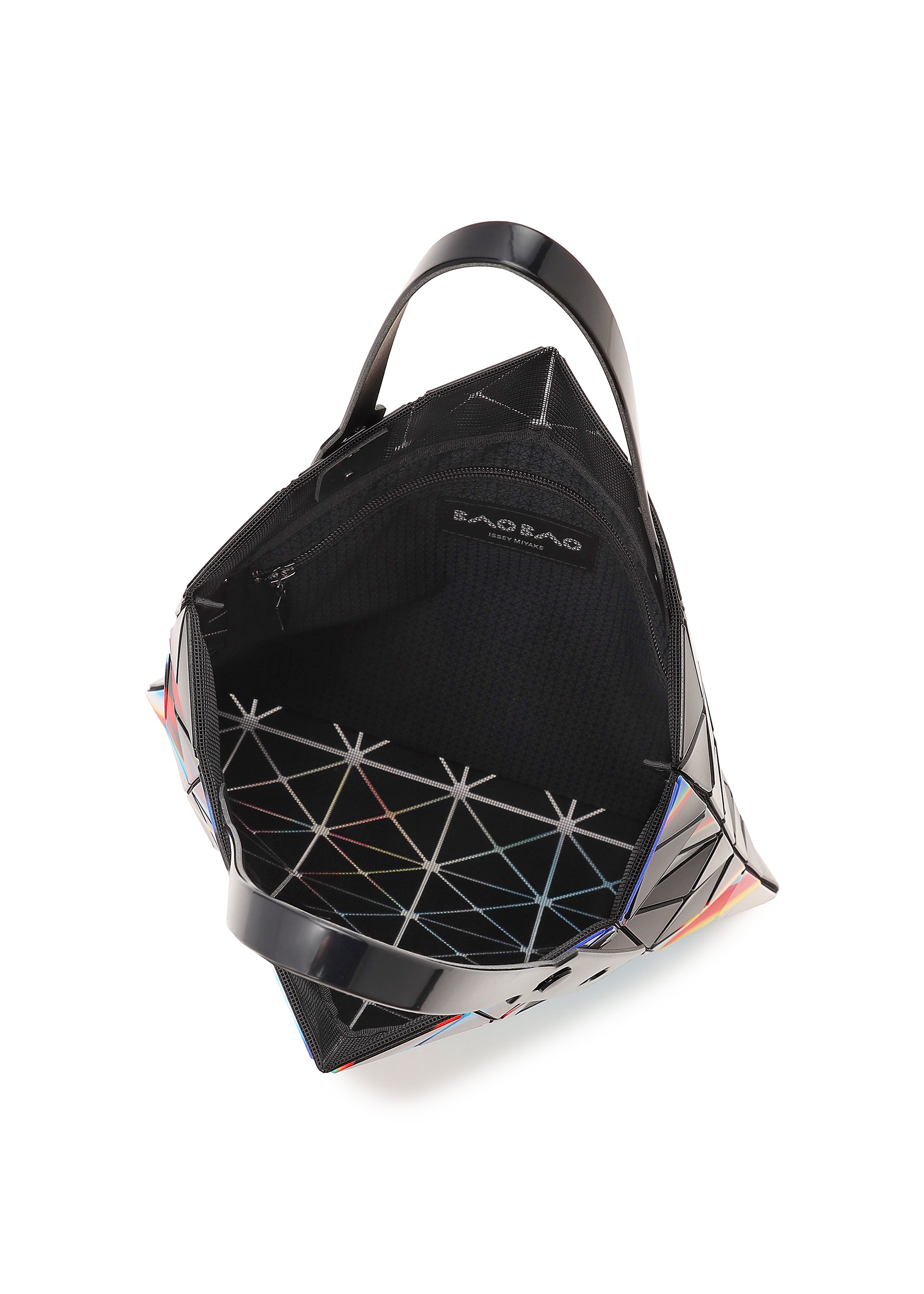 Issey Miyake Warp tote kabelka modrá A4