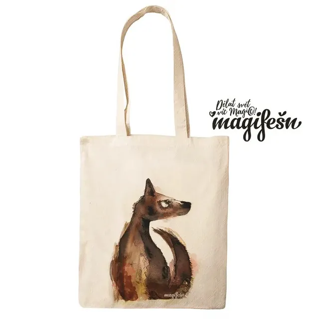 Magifešn MEDIUM Vlk od lišky taška recyklovaná