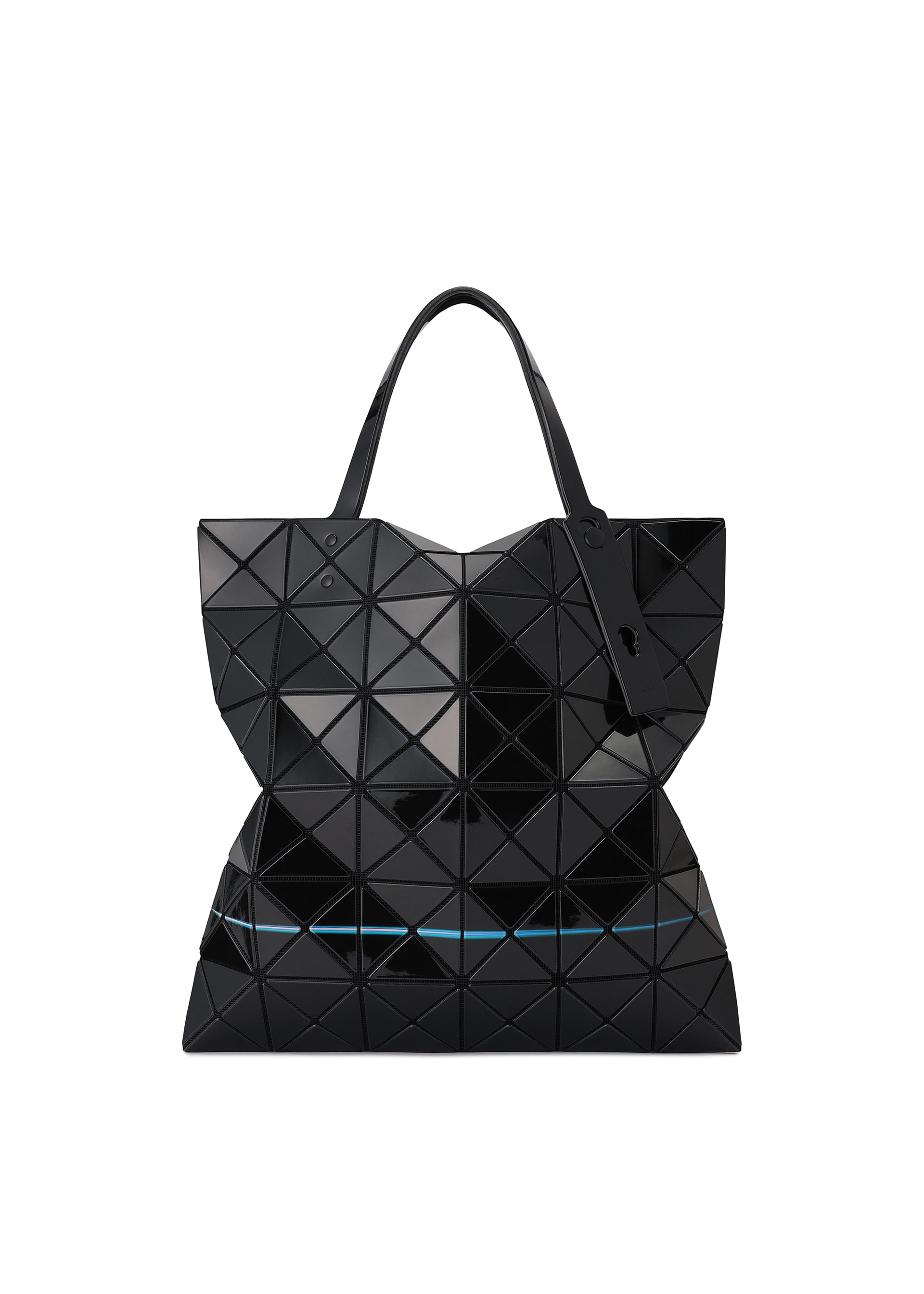 Issey Miyake Warp tote kabelka modrá A4
