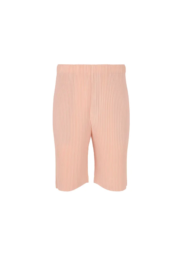 Issey Miyake Color Pleats 2 kraťasy vínové plisé