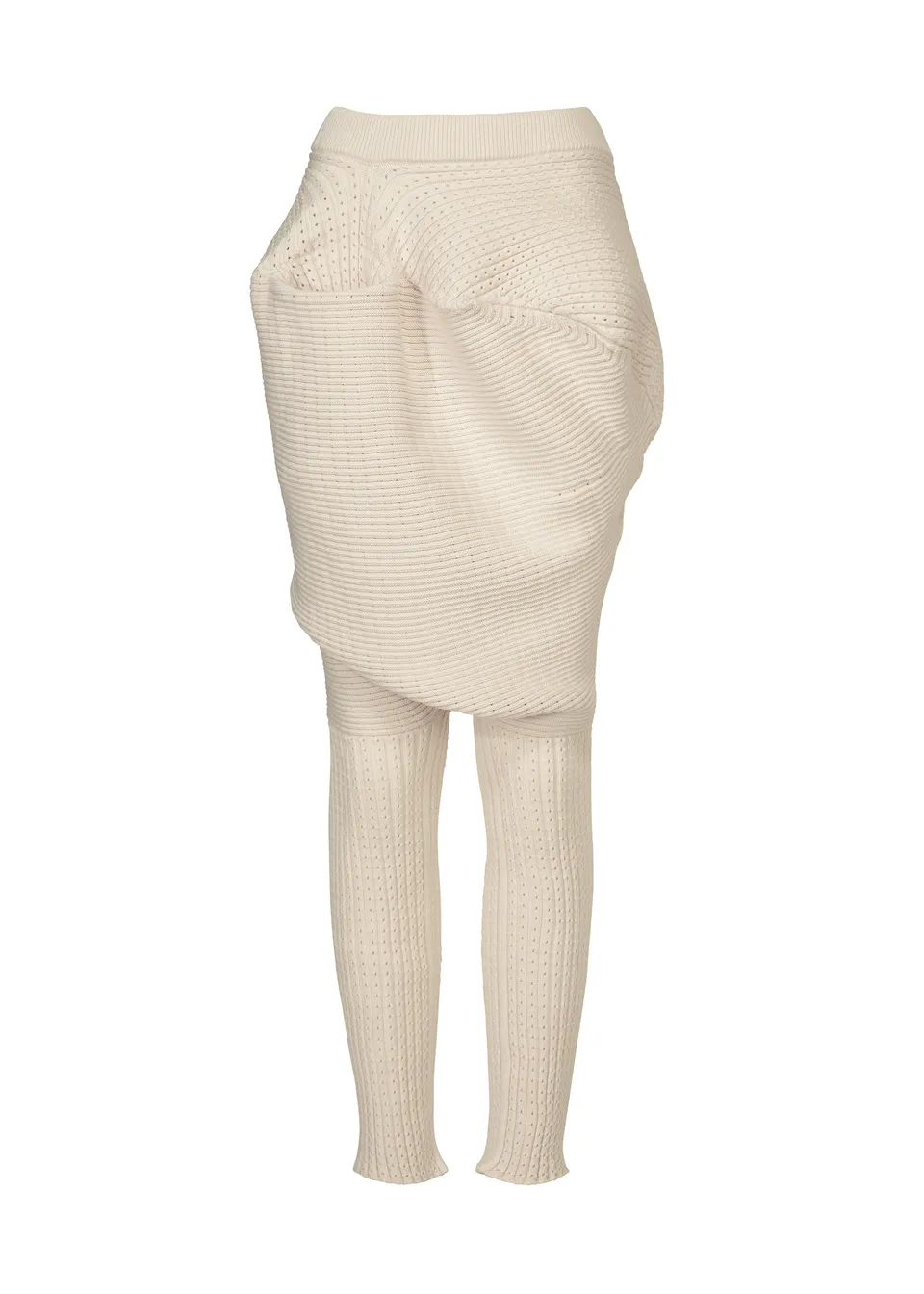 Issey Miyake Found Stone IM63KF309 saruel kalhoty černé vel. 2 pletené