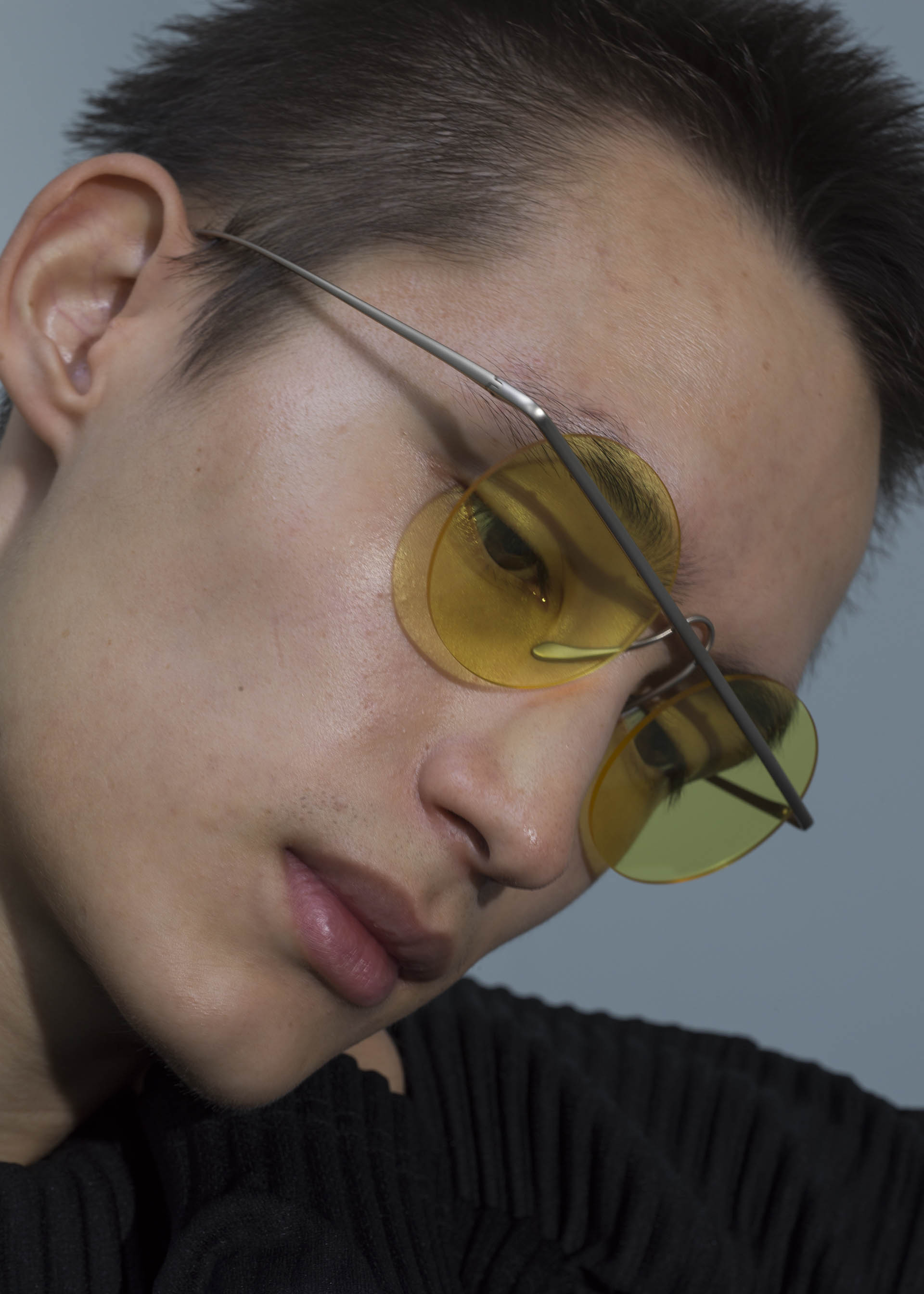 Issey Miyake Eyes IM-102 sluneční brýle zlaté