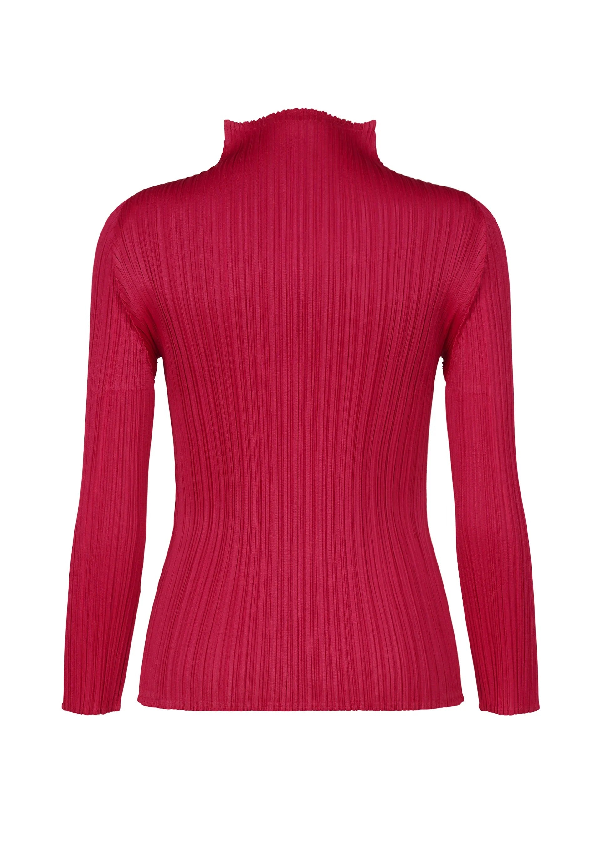 Pleats Please Issey Miyake New Colorful Basics 4 rolák karmínová