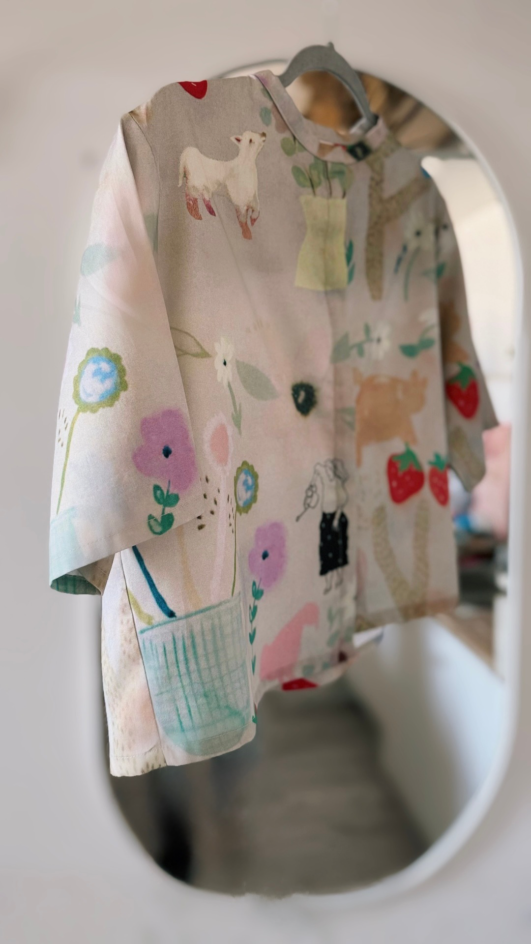 Aurelia & Zwei Frauen Art to Wear Stella top bavlněný
